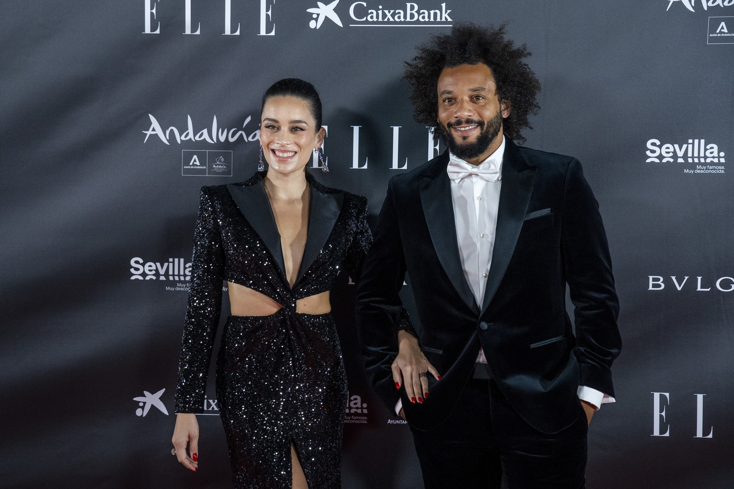 Marcelo y su mujer,  Clarice Alves, en un photocall en 2021.