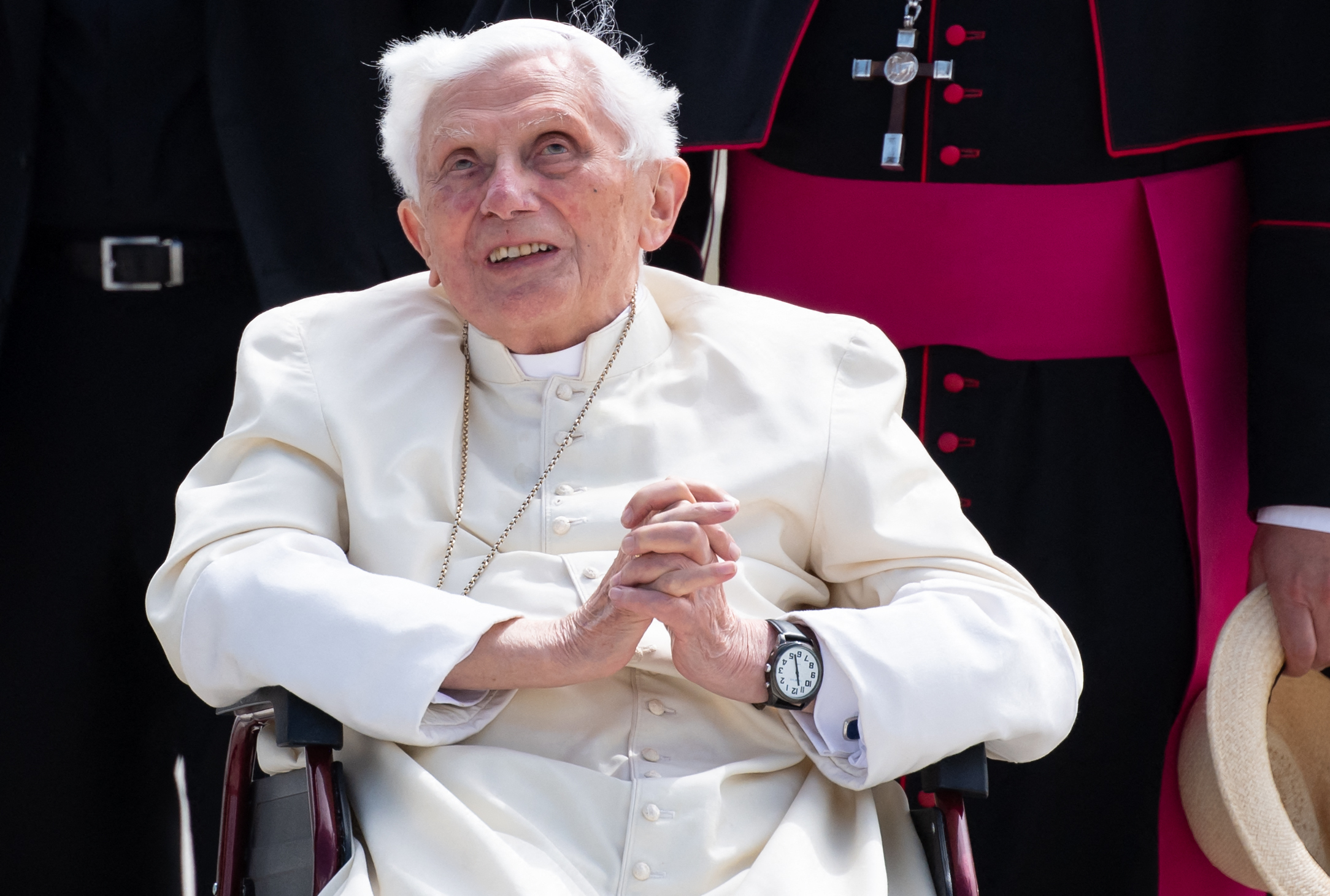 El papa emrito, Benedicto XVI.
