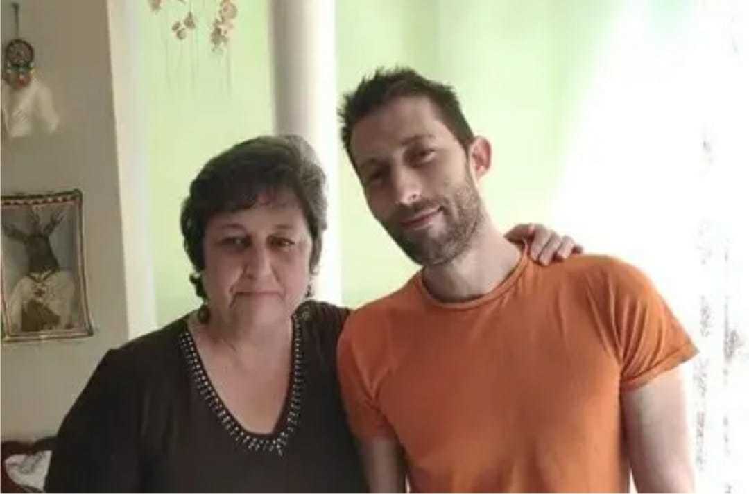 Paquita Espaa y su hijo David Murcia.