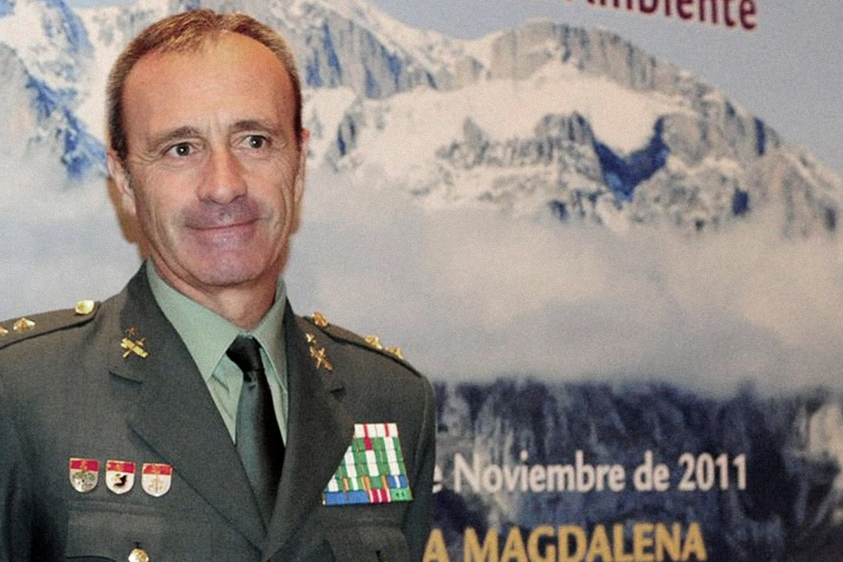 El coronel de la Guardia Civil Francisco García Santaella.