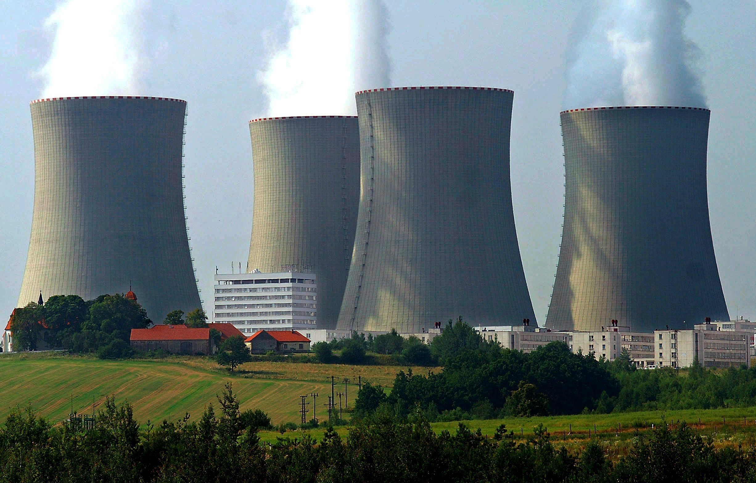 Imagen de archivo de la central nuclear de Temelin.