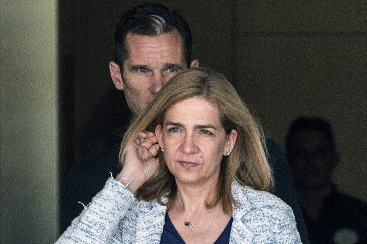La Infanta Cristina e Iñaki Urdangarin, en 2016.