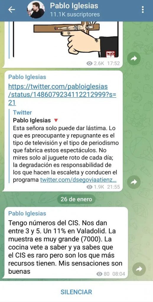 Pablo Iglesias admite en un desliz que tiene acceso a la encuesta del CIS del 13-F antes de que se publique