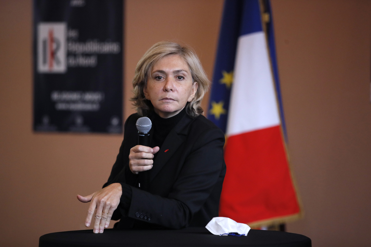 La candidata Valérie Pécresse.