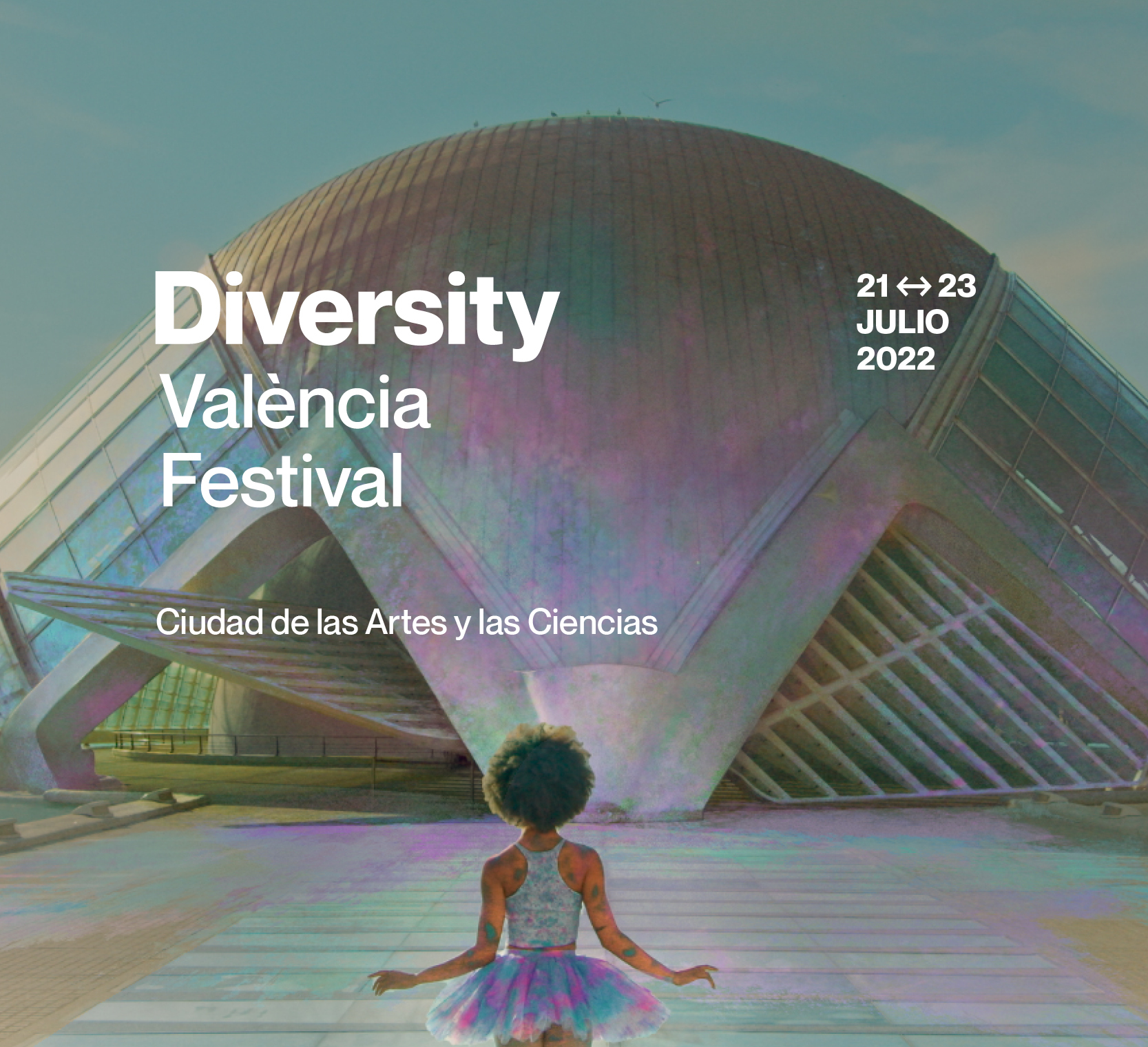 Cartel promocional del Diversity Valncia Festival.