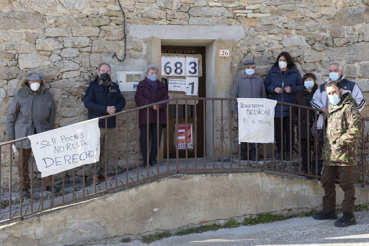 Protesta vecinal en Monumenta (Zamora).