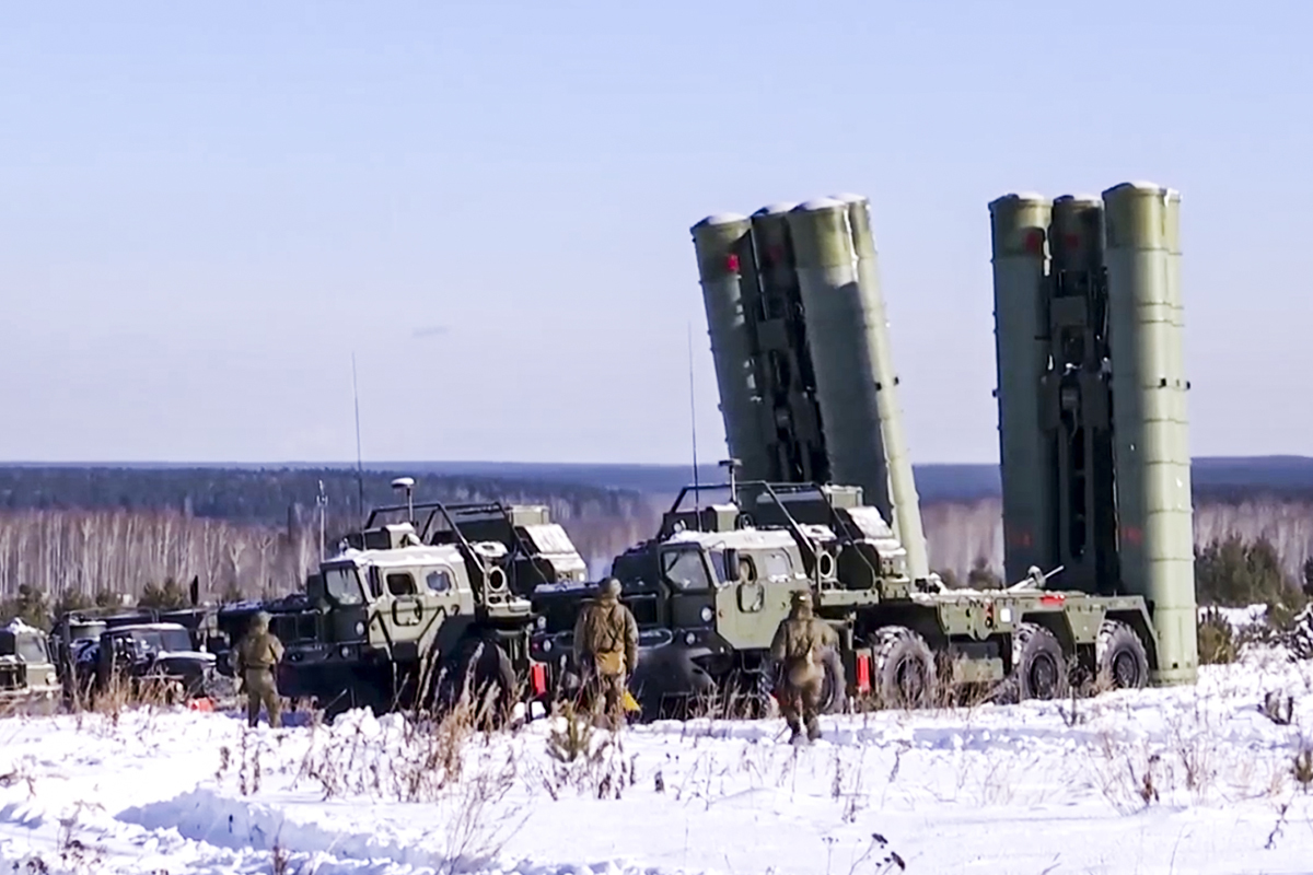 Sistema de misiles tierra-aire rusos.