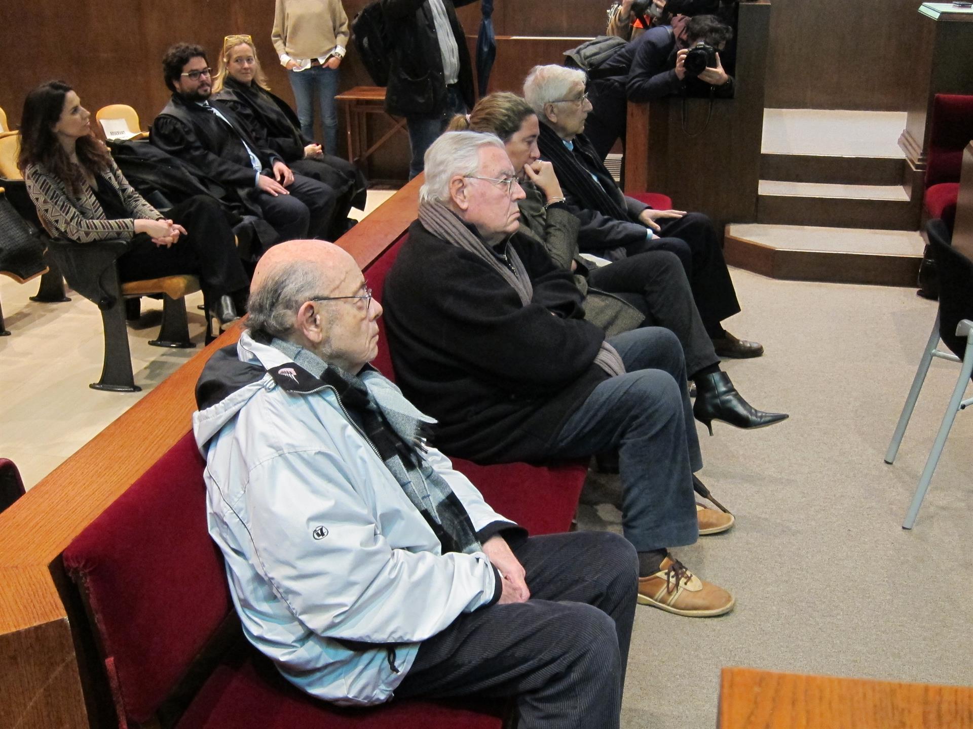 Los condenados del 'caso Palau' en el juicio
