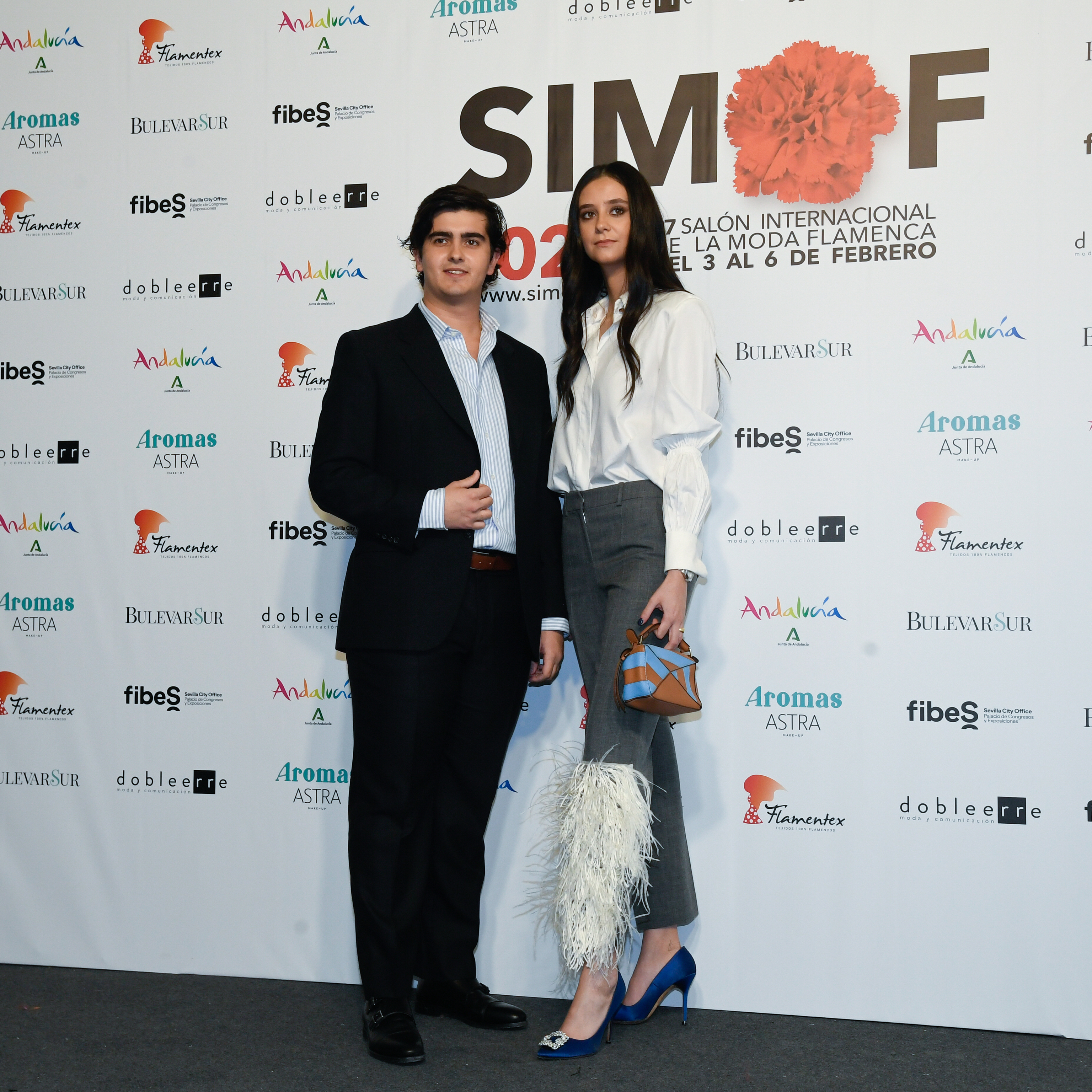 Victoria Federica con su pareja, Jorge Barcenas, en Simof.