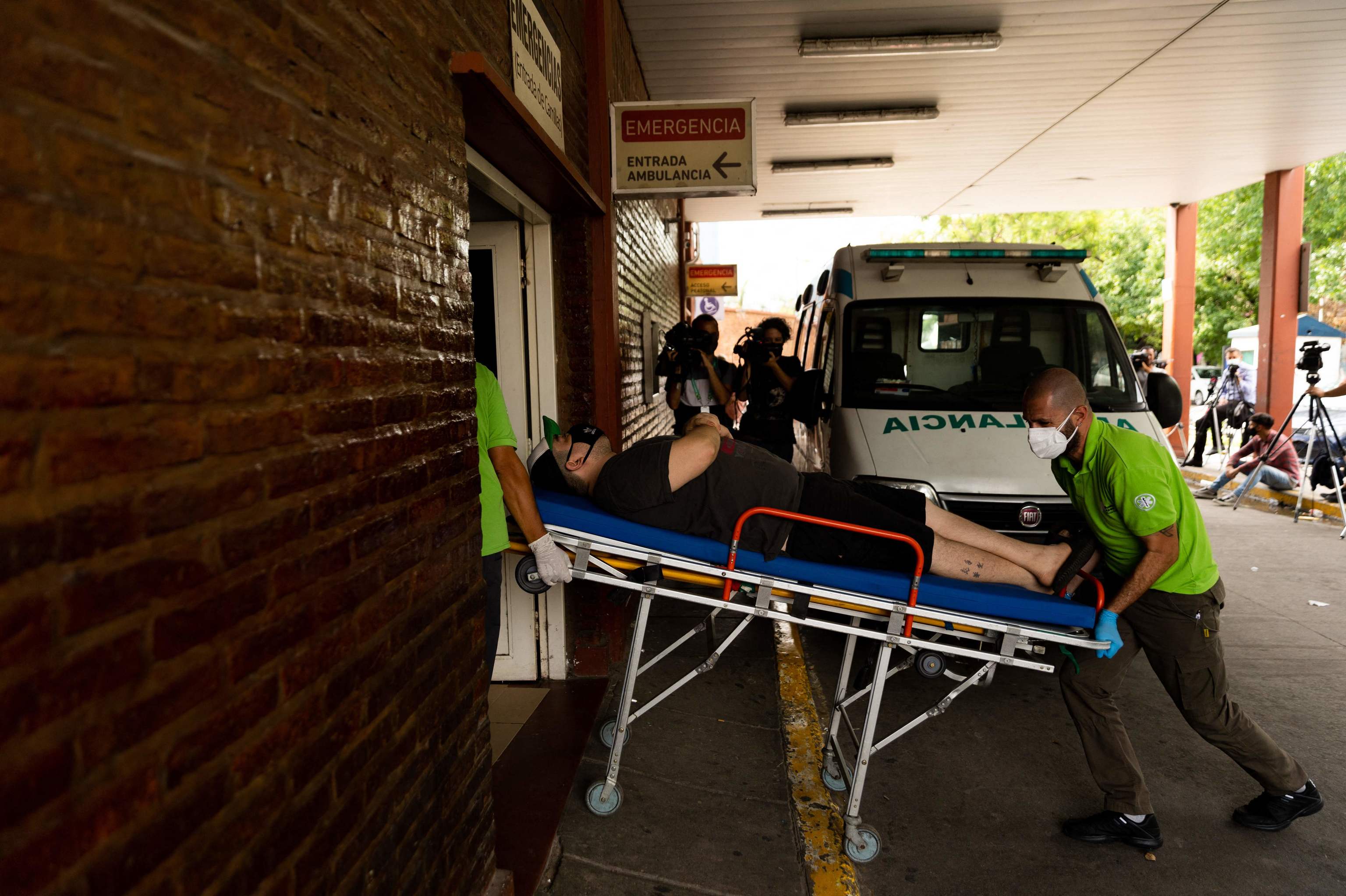 Un hombre envenenado con cocana en el hospital de Buenos Aires.