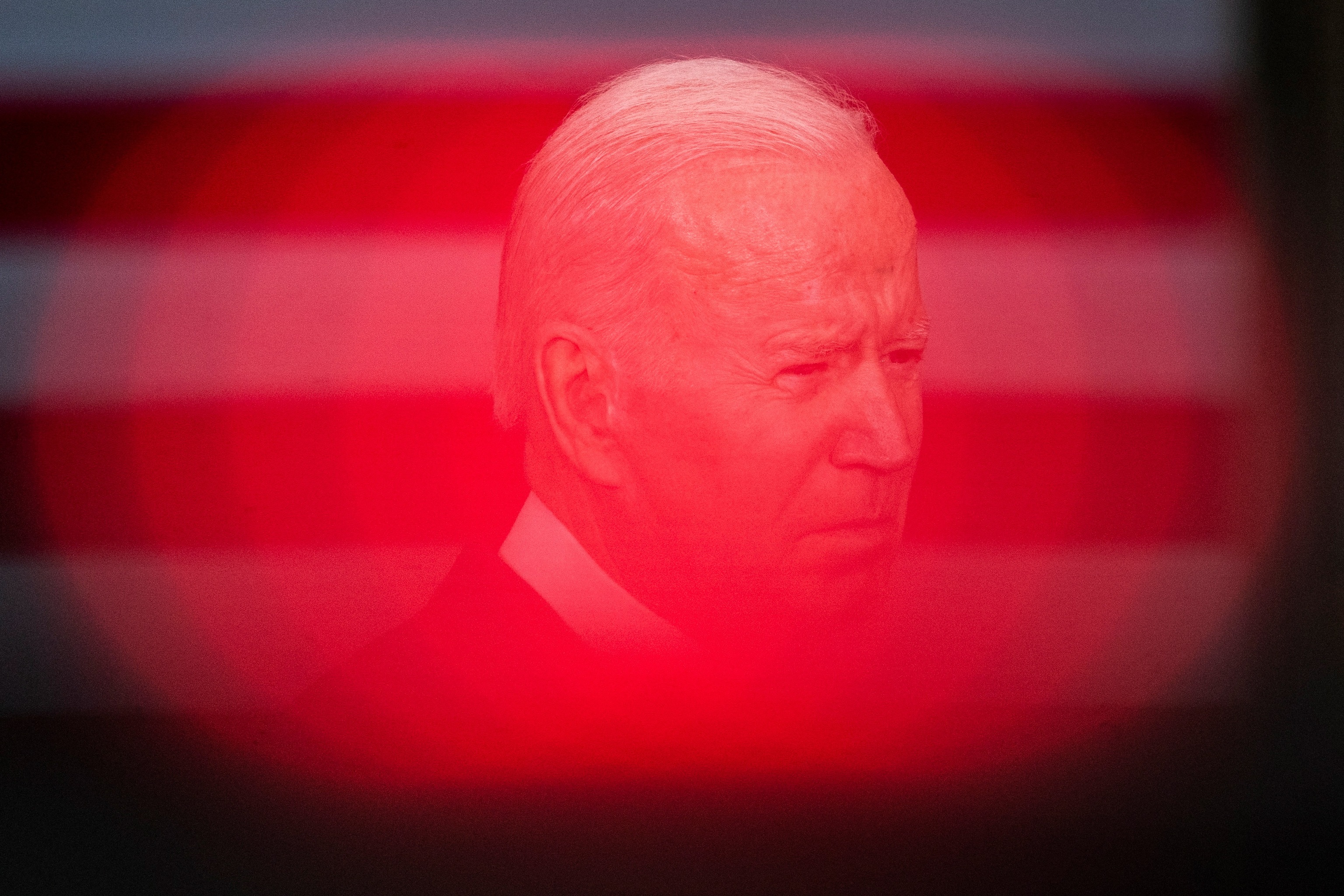 Joe Biden, este viernes en Upper Marlboro, Maryland.