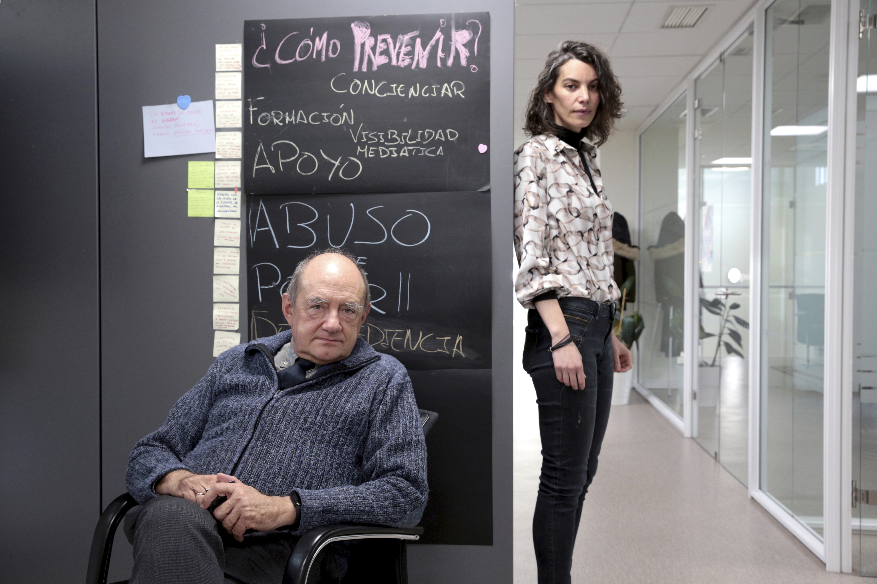 Miguel García-Baró y Lidia Troya, coordinadores del 'Proyecto Repara'.