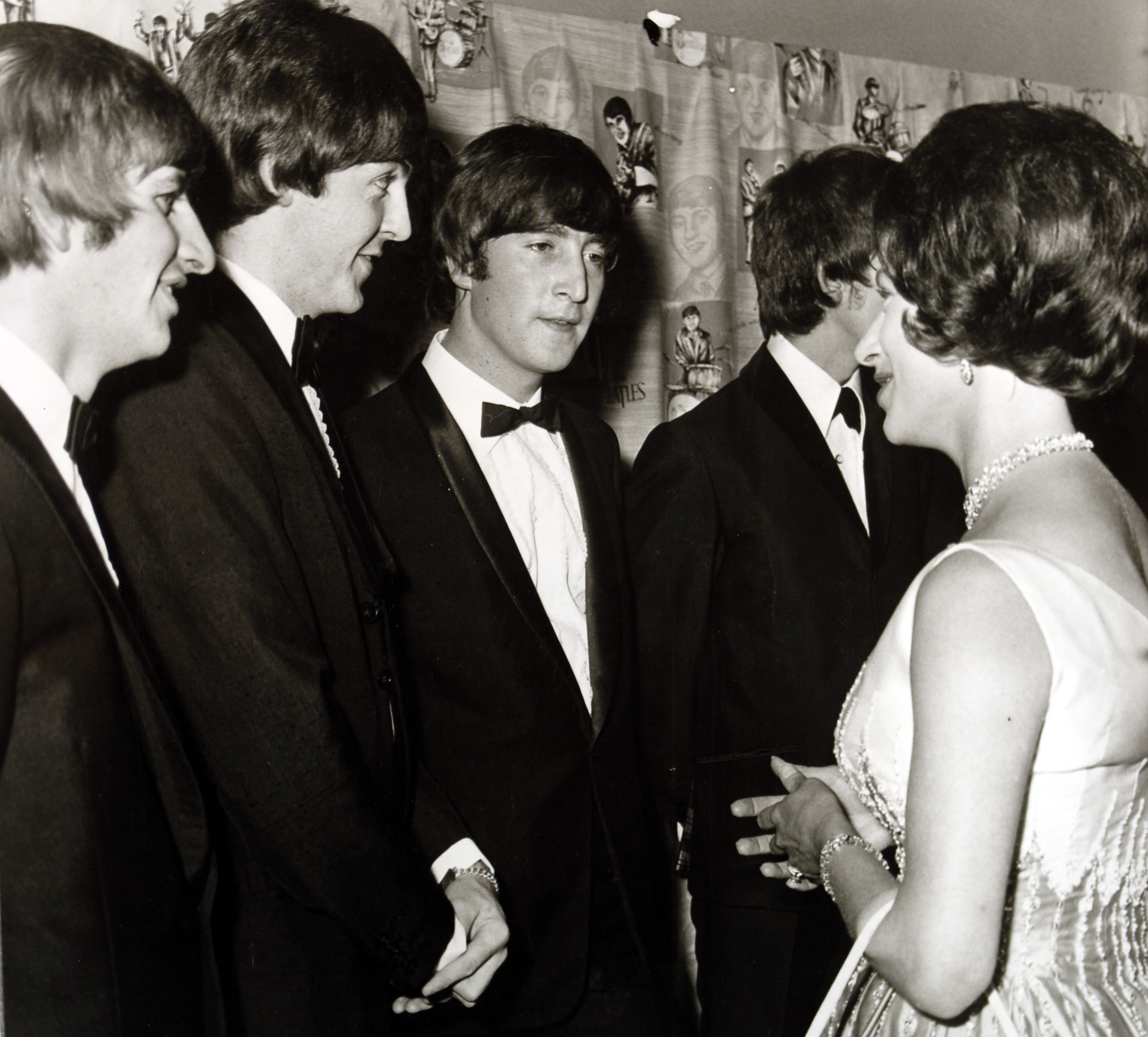 Margarita, con los Beatles.