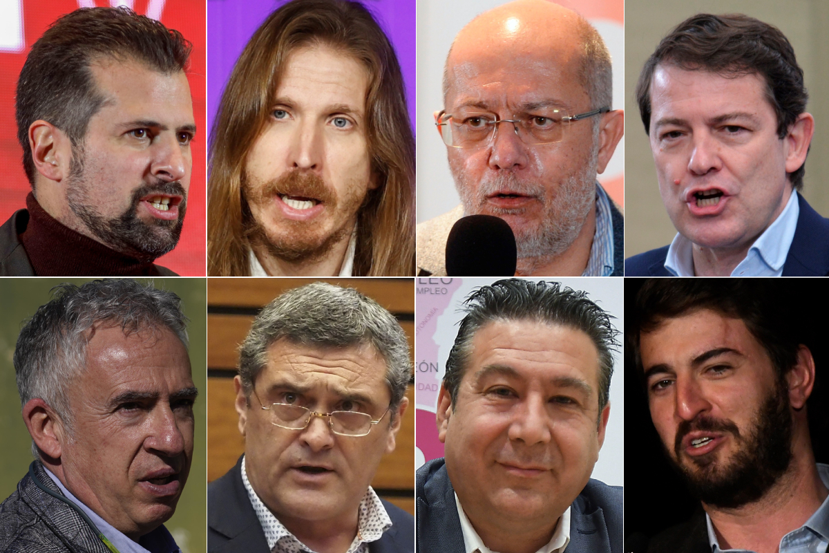 Los candidatos de las elecciones de Castilla y León 2022