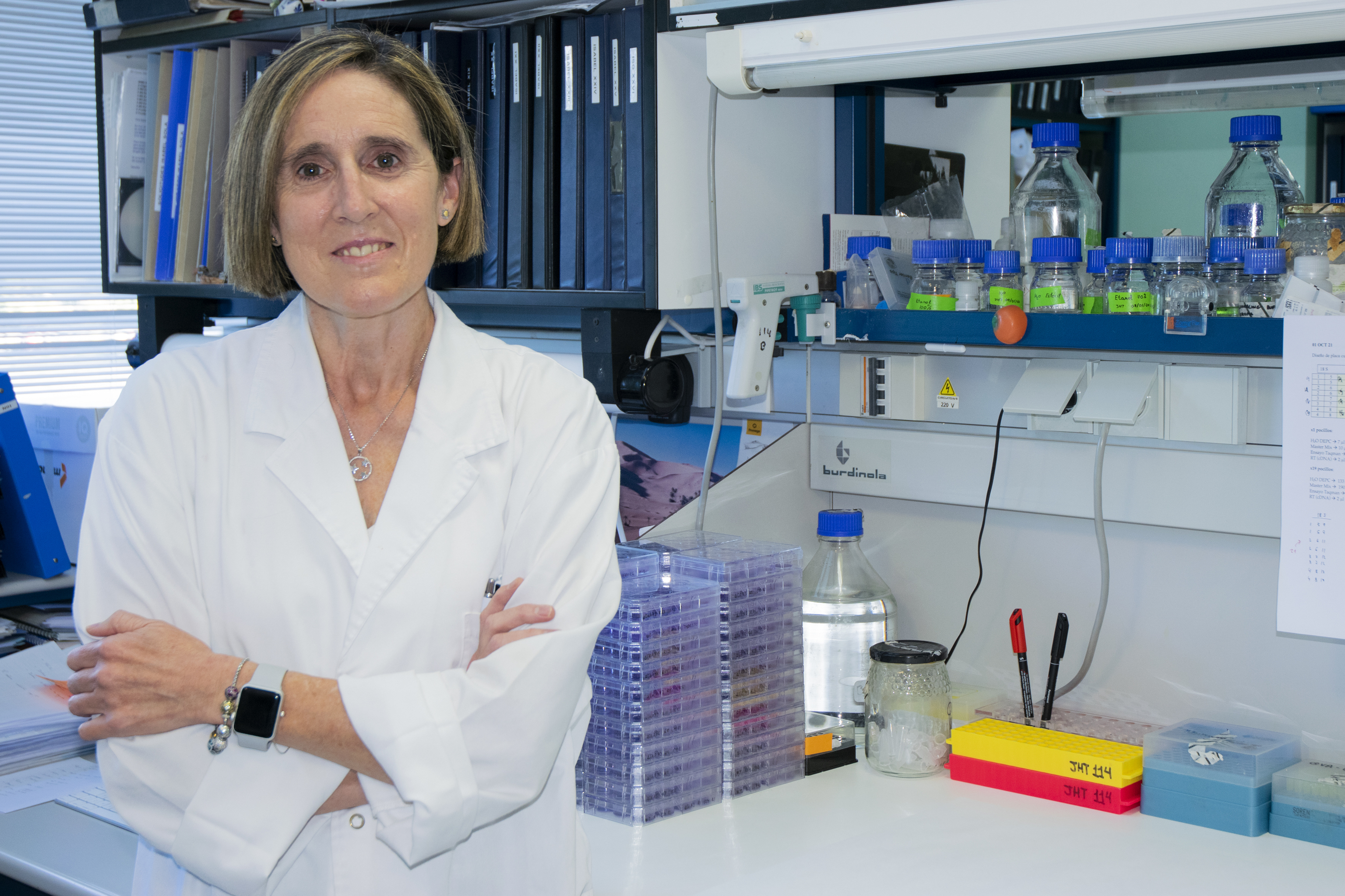 Isabel Sola Gurpegui, biloga espaola experta en coronavirus y coinventora de tres patentes.