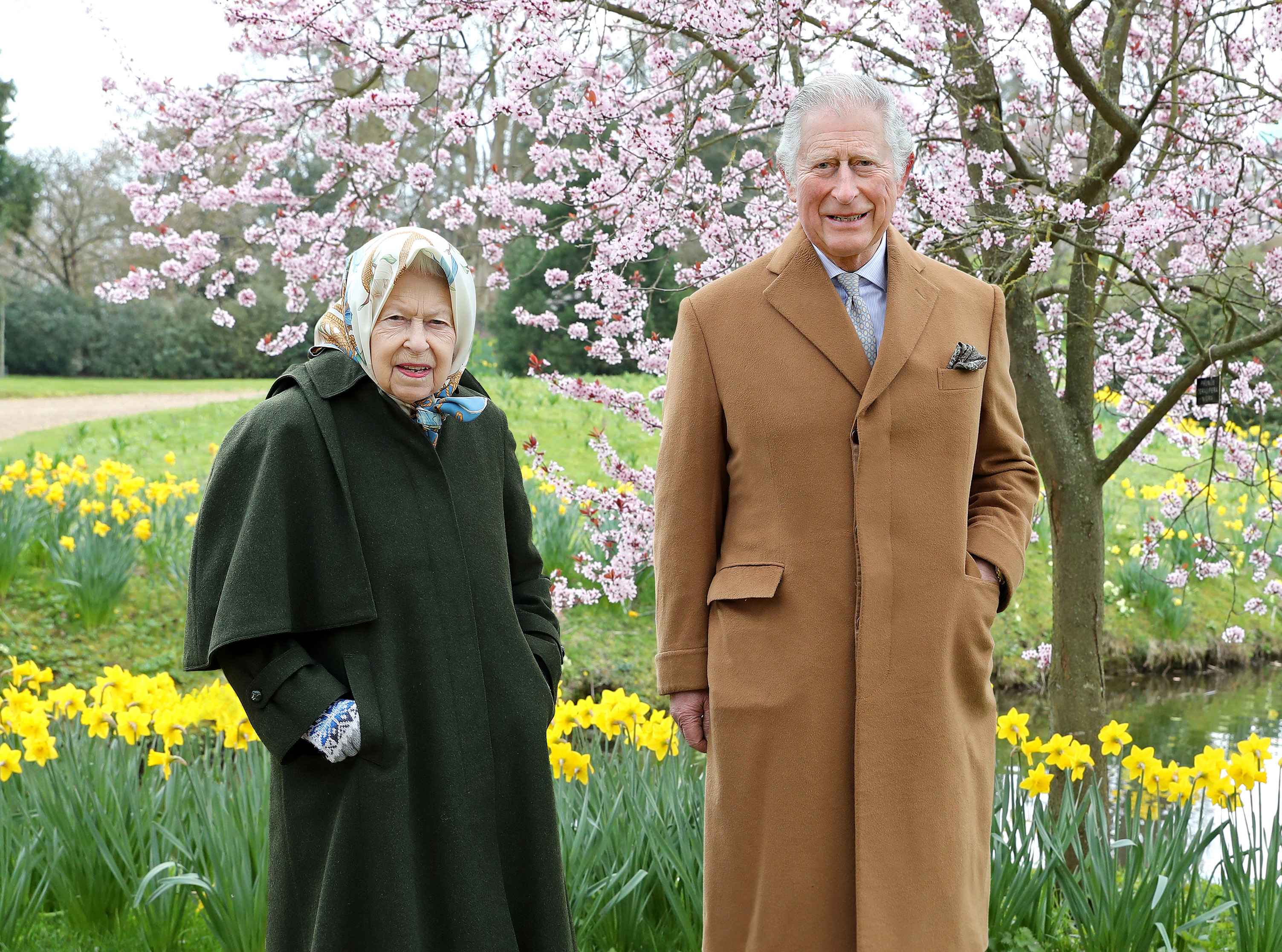 La reina Isabel y el prncipe Carlos, en una imagen reciente.