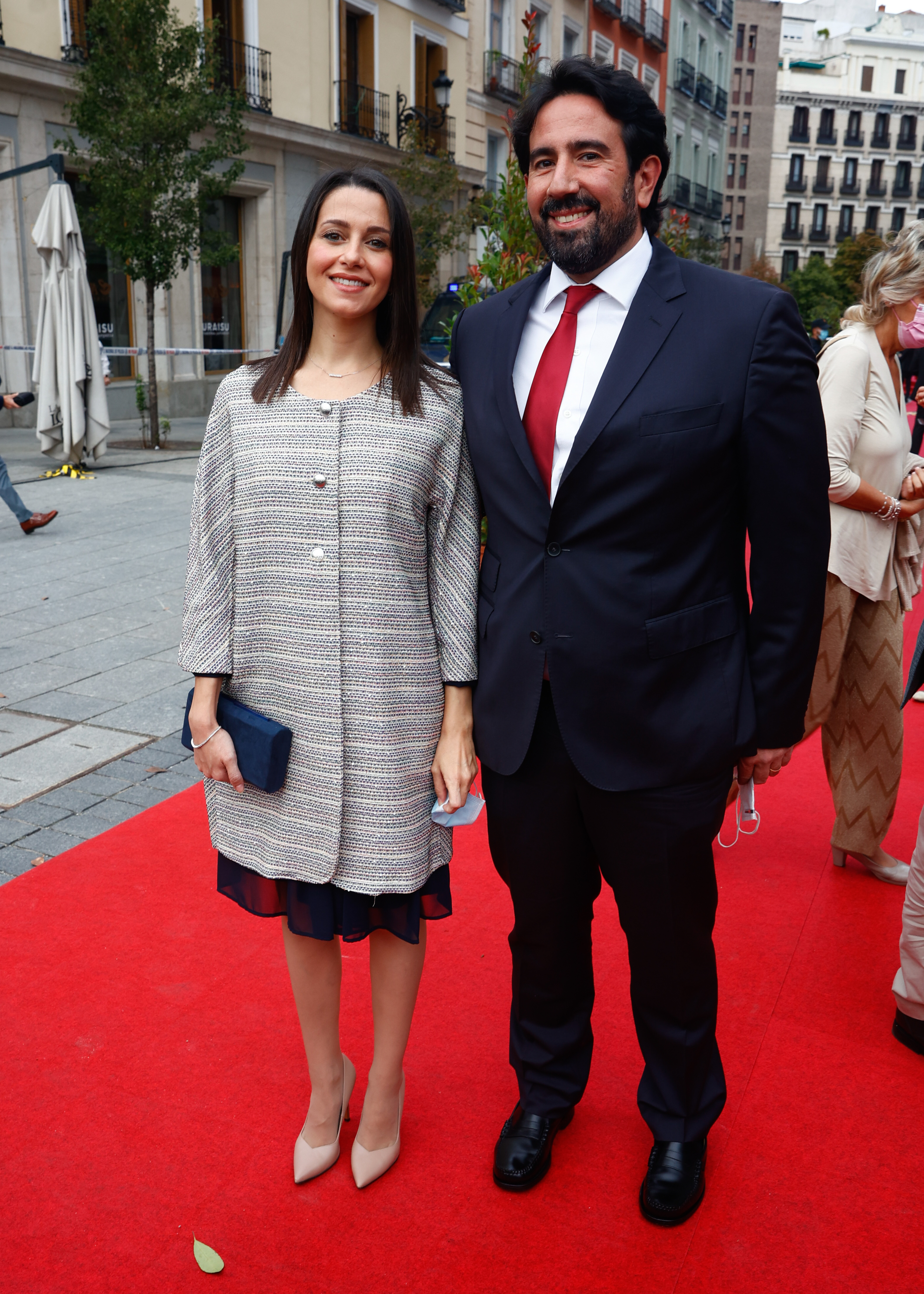 Ins Arrimadas junto a su marido, Xavier Cima