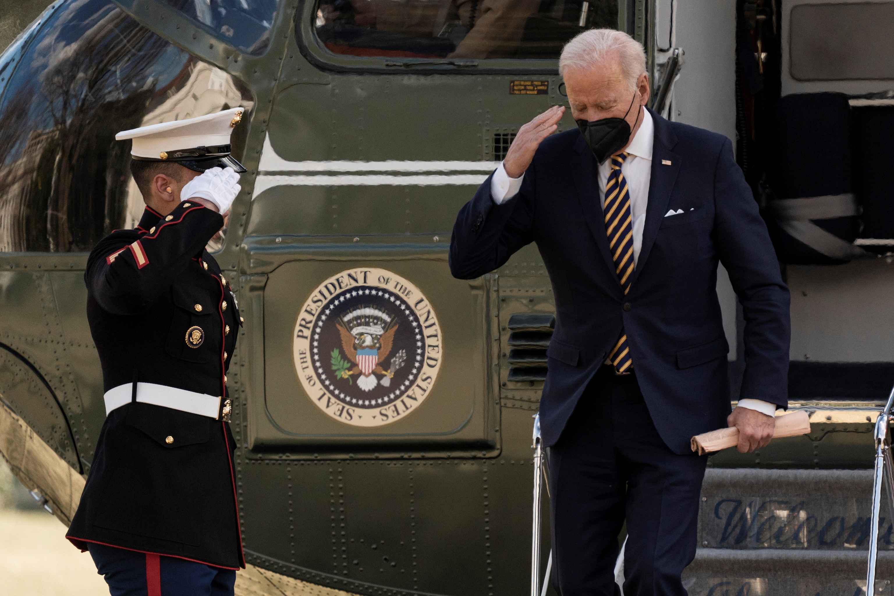 Joe Biden llega a la Casa Blanca.