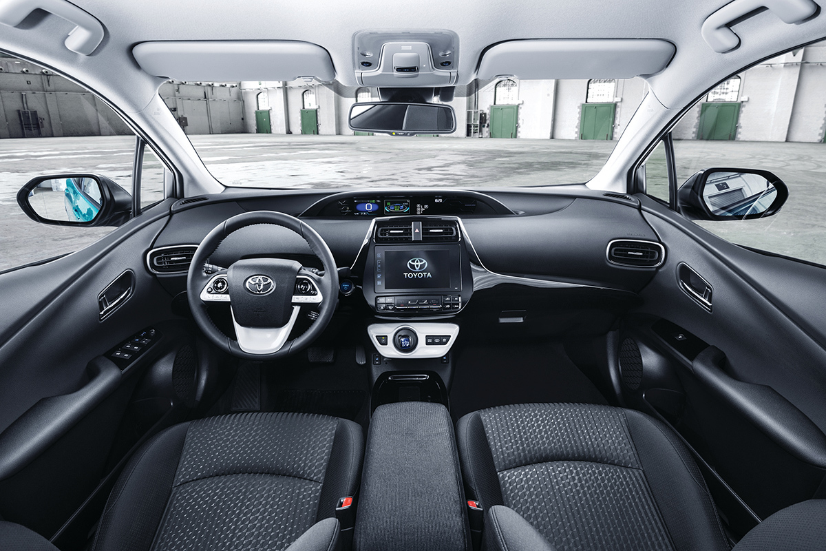 Interior del Toyota Prius Plug-in
