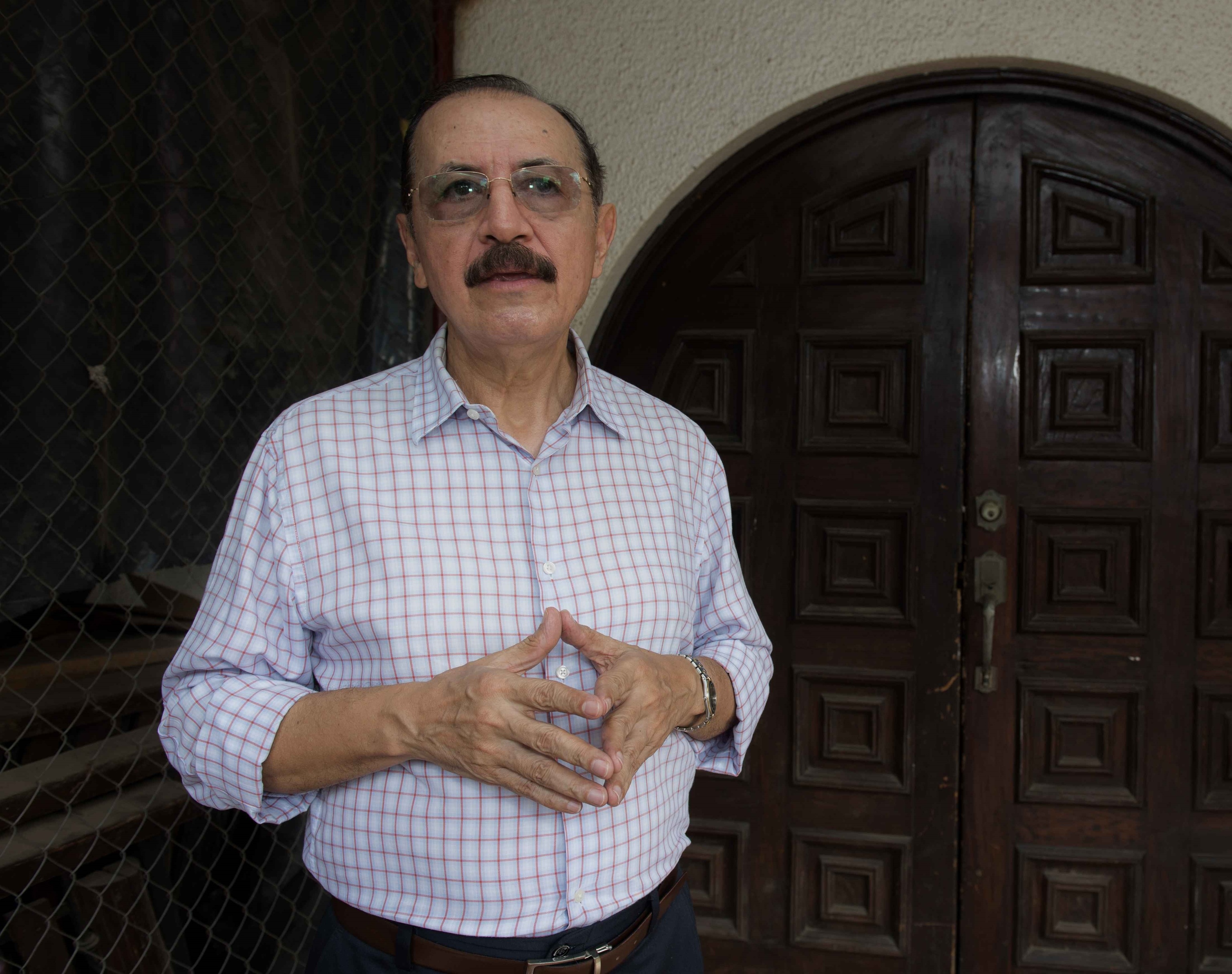 El ex guerrillero Hugo Torres, en Managua.