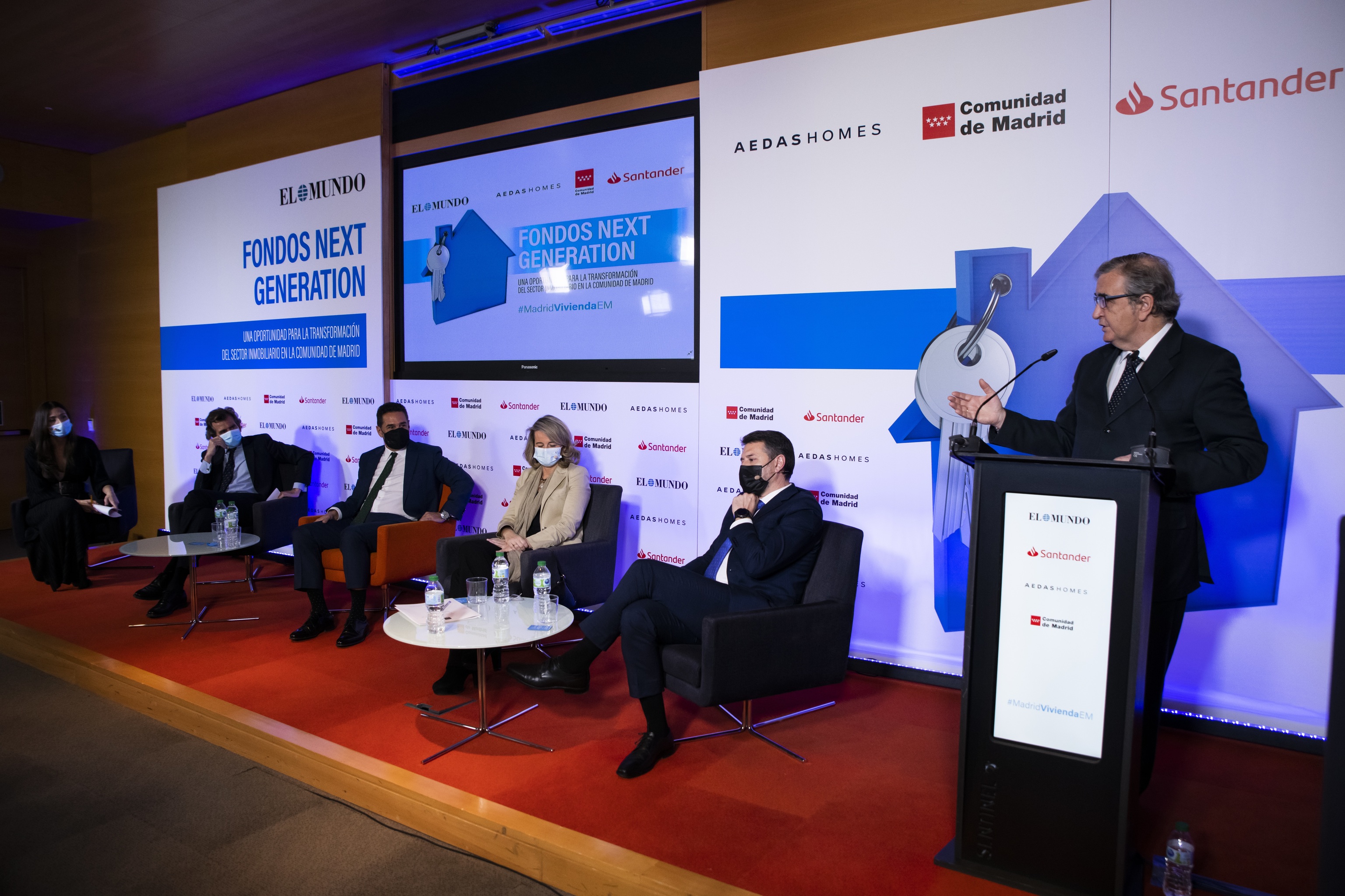 Encuentro 'Fondos Next Generation: una oportunidad para el sector inmobiliario en la Comunidad de Madrid'