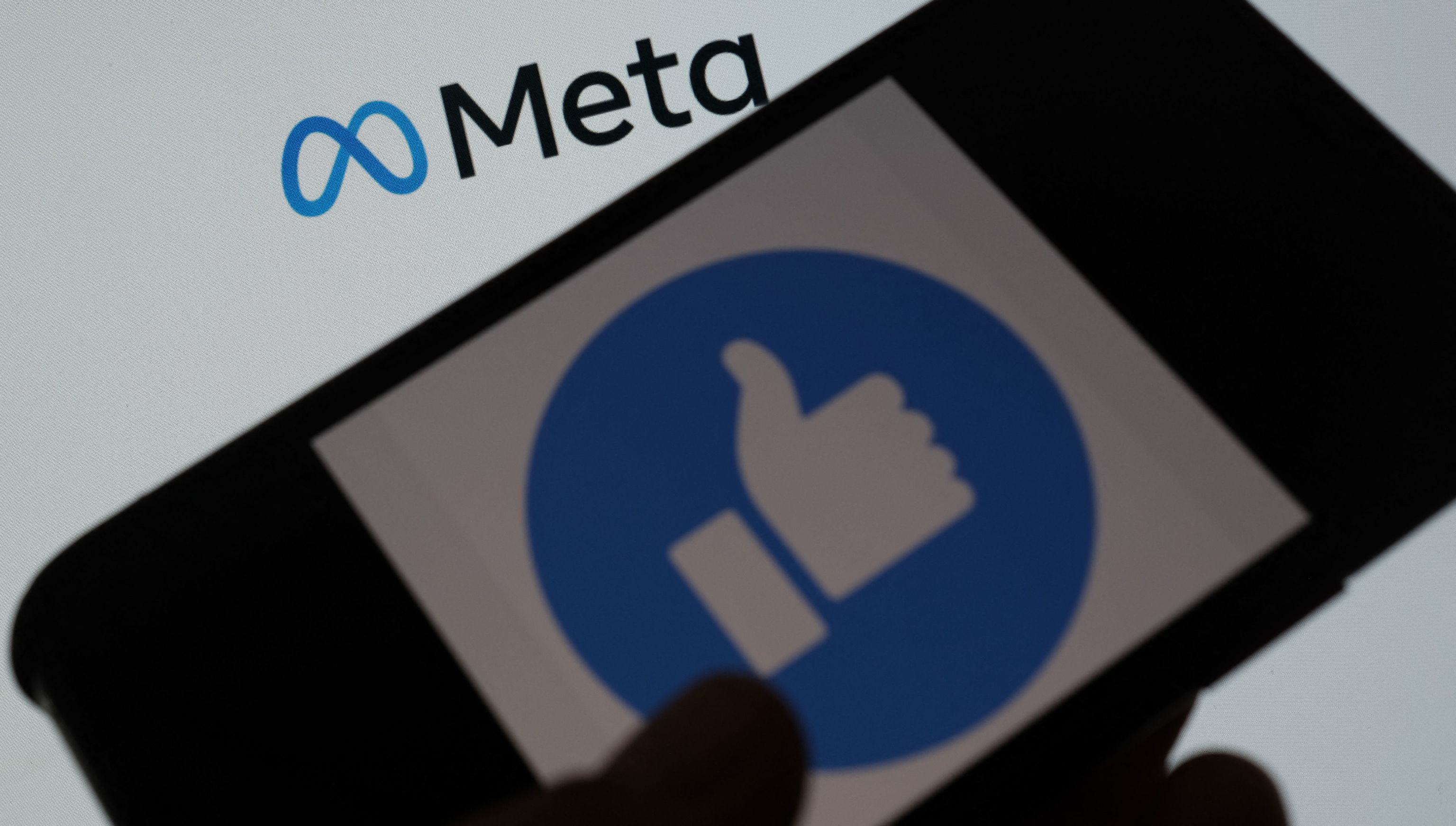 Logotipo de Meta (Facebook).