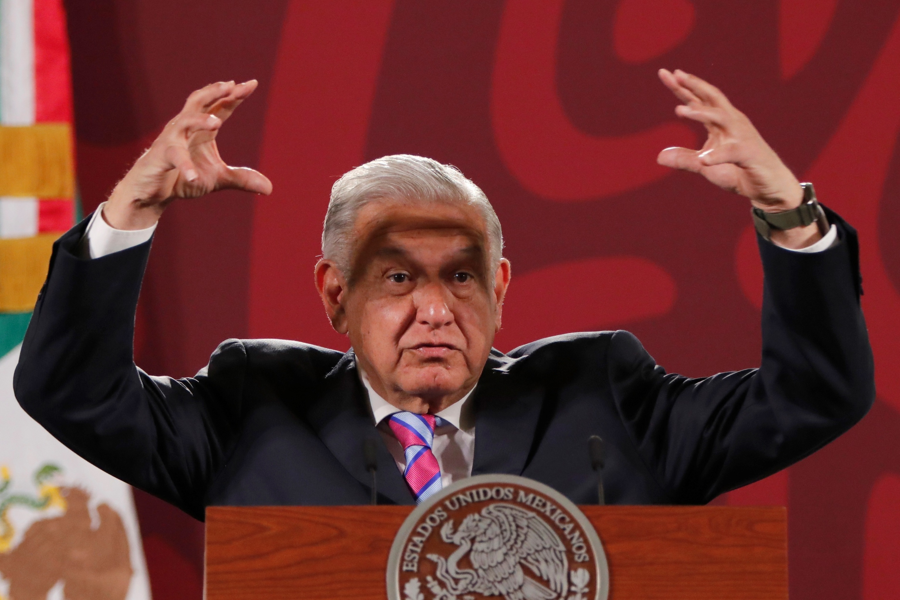 El presidente de Mxico, Andrs Manuel  Lpez Obrador.