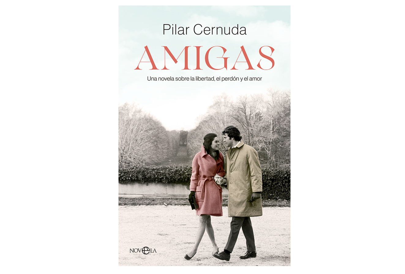 Portada de la nueva novela de Pilar Cernuda, 'Amigas' (ed. La esfera de los Libros).