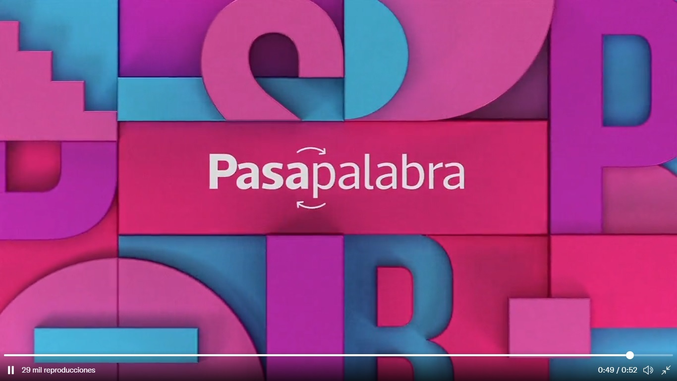 El programa Pasapalabra en su versin en Chile.