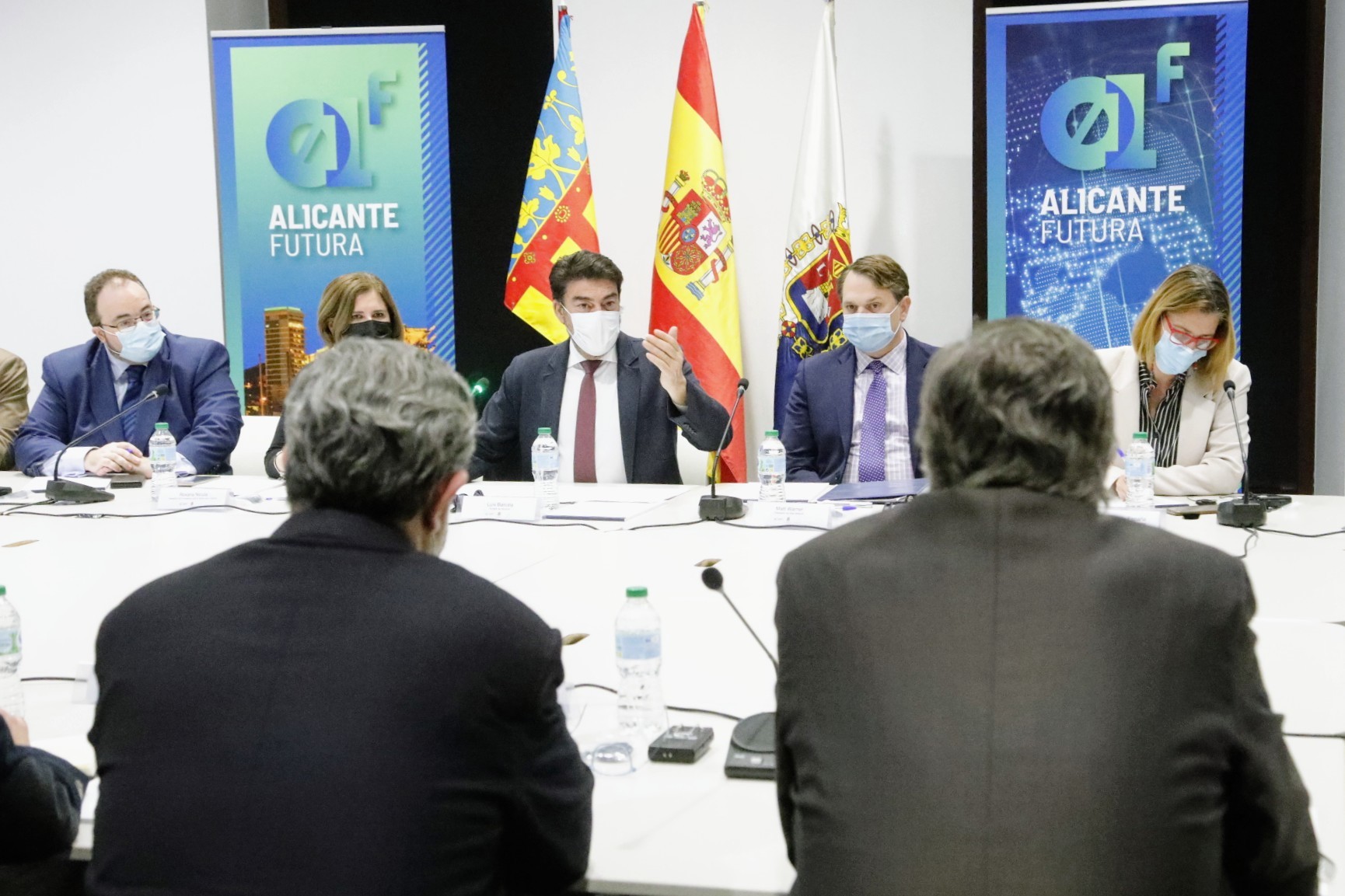 El alcalde de Alicante, durante el encuentro Focus Future.