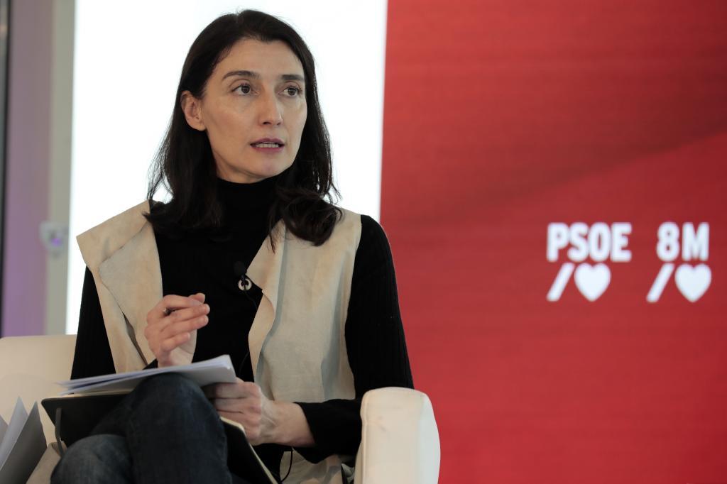 La ministra de Justicia, Pilar Llop, en un acto del PSOE en Valencia.