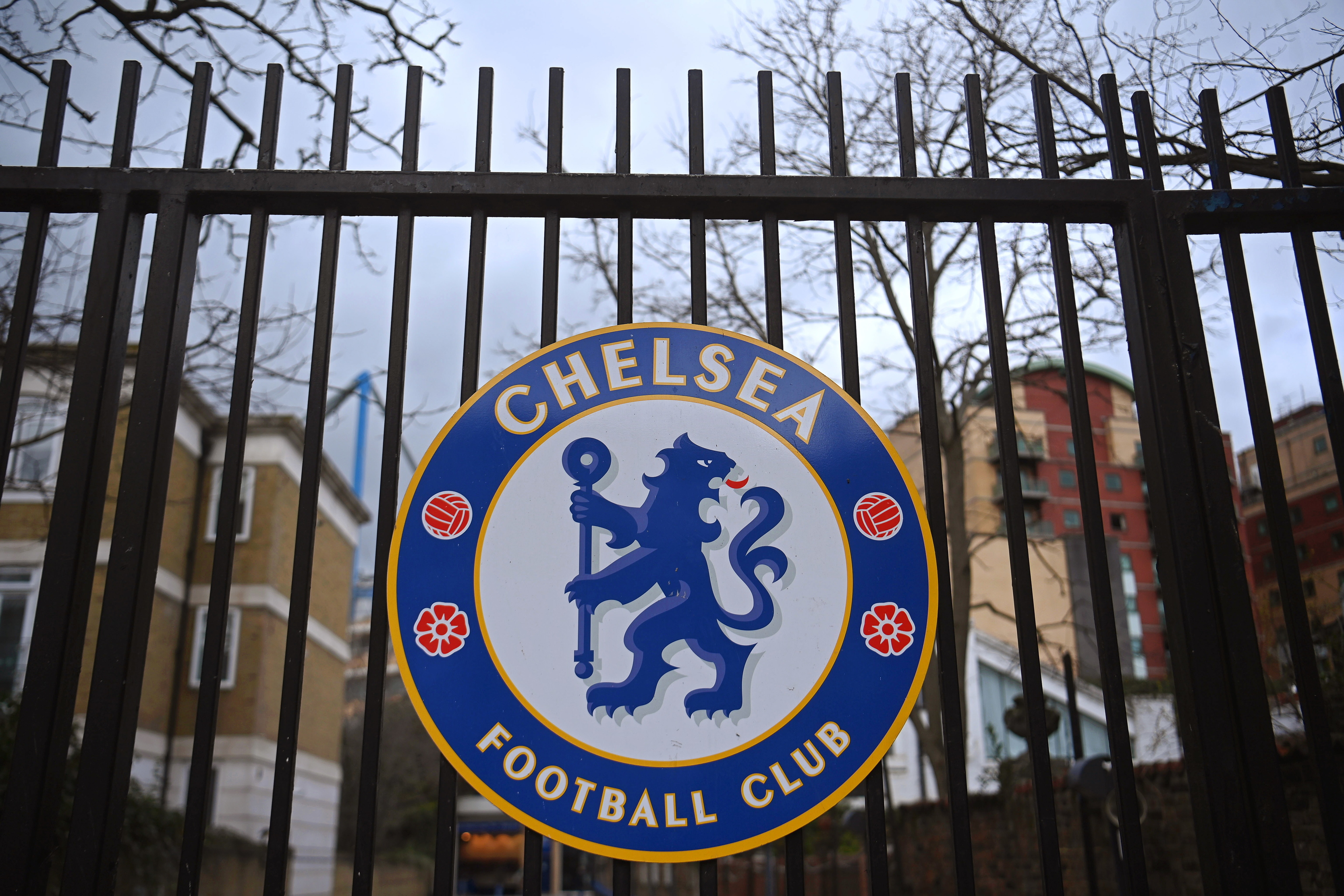 Acceso al estadio del Chelsea, Stamford Bridge.