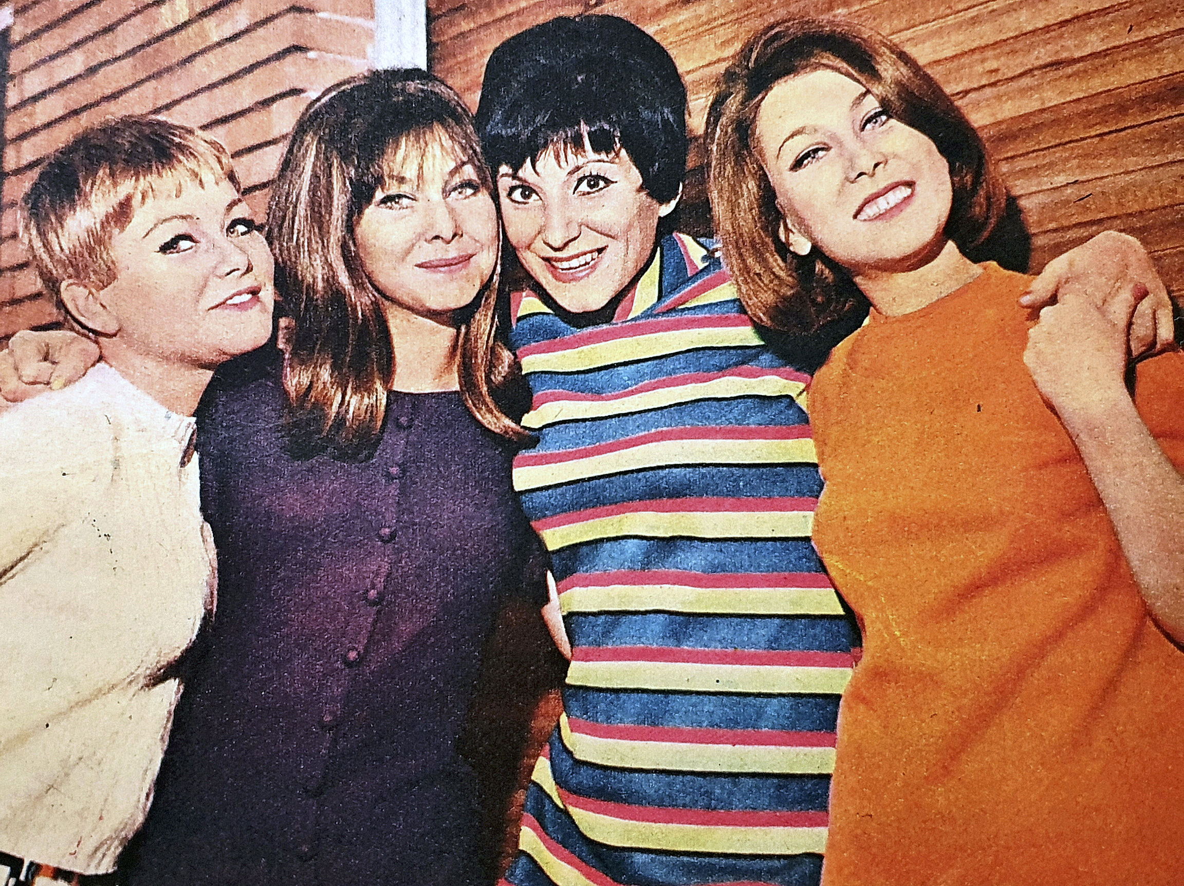 Conchita, Mara, Vicky y Mara Jos Goyanes en su juventud