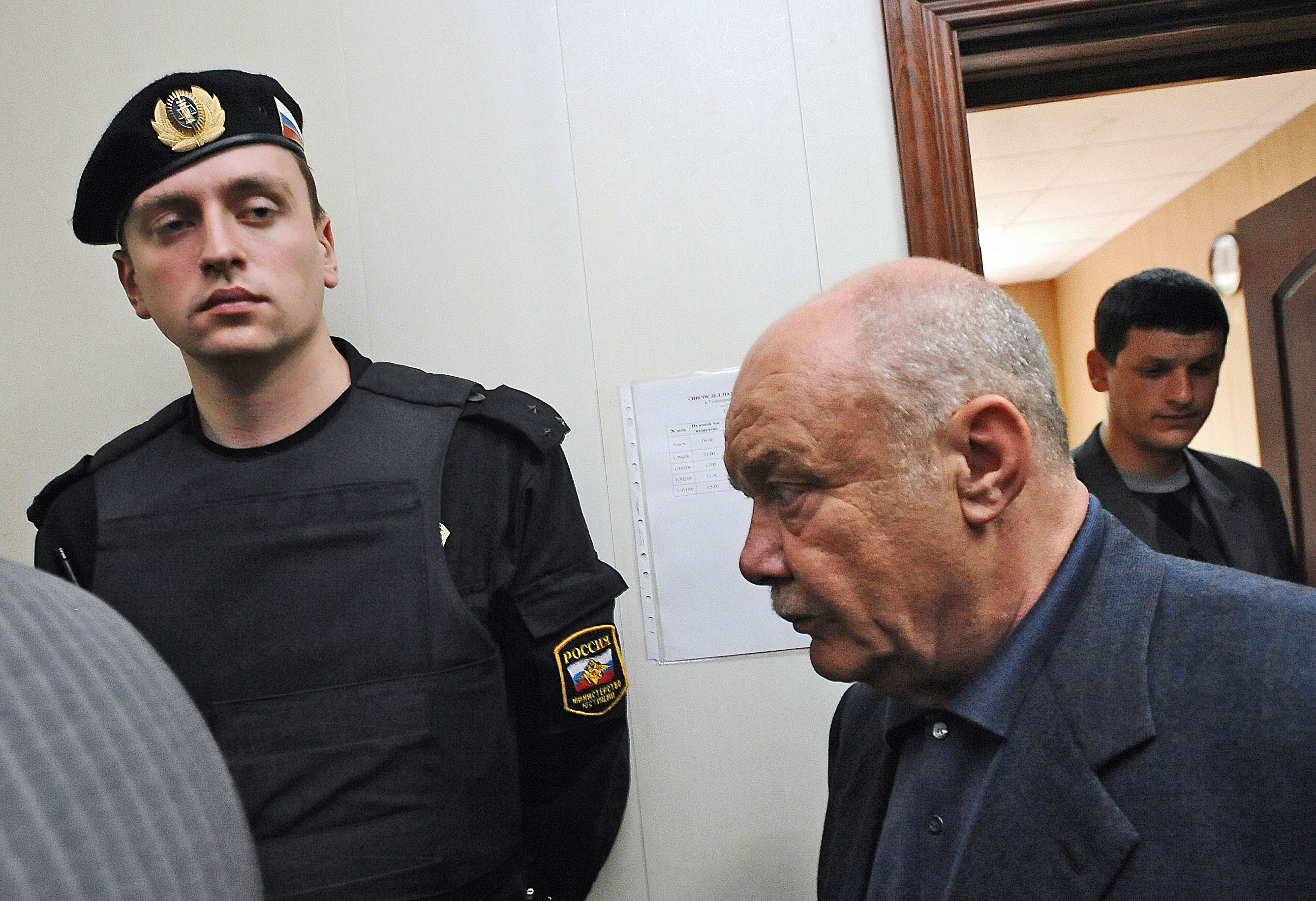 Semyon Mogilevich, líder de la mafia ucraniana, detenido en 2009.
