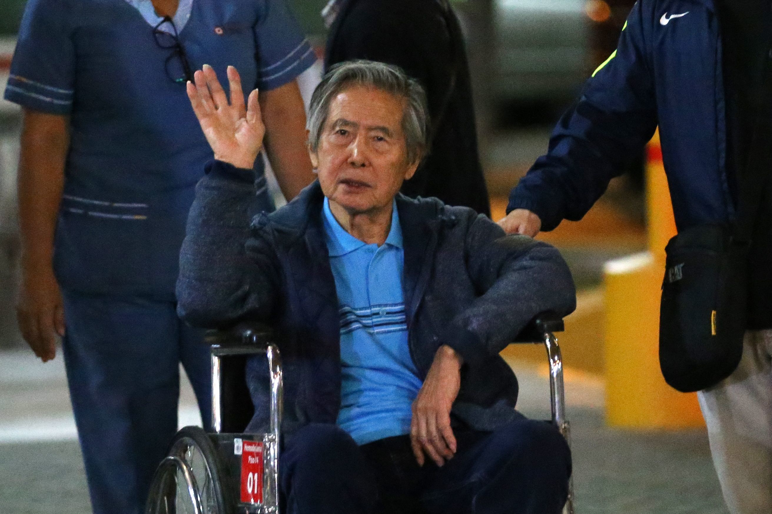 Alberto Fujimori en 2018.