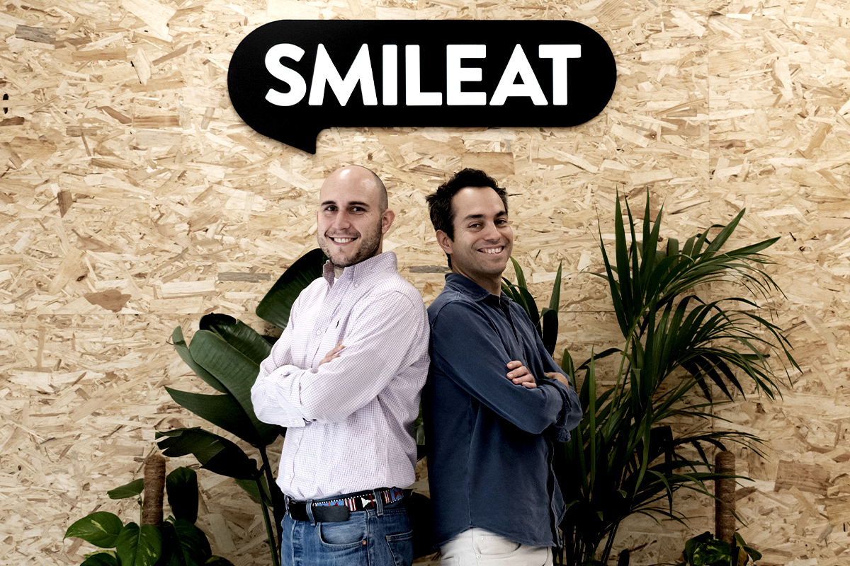 Javier Quintana y Alberto Jiménez, fundadores de Smileat.