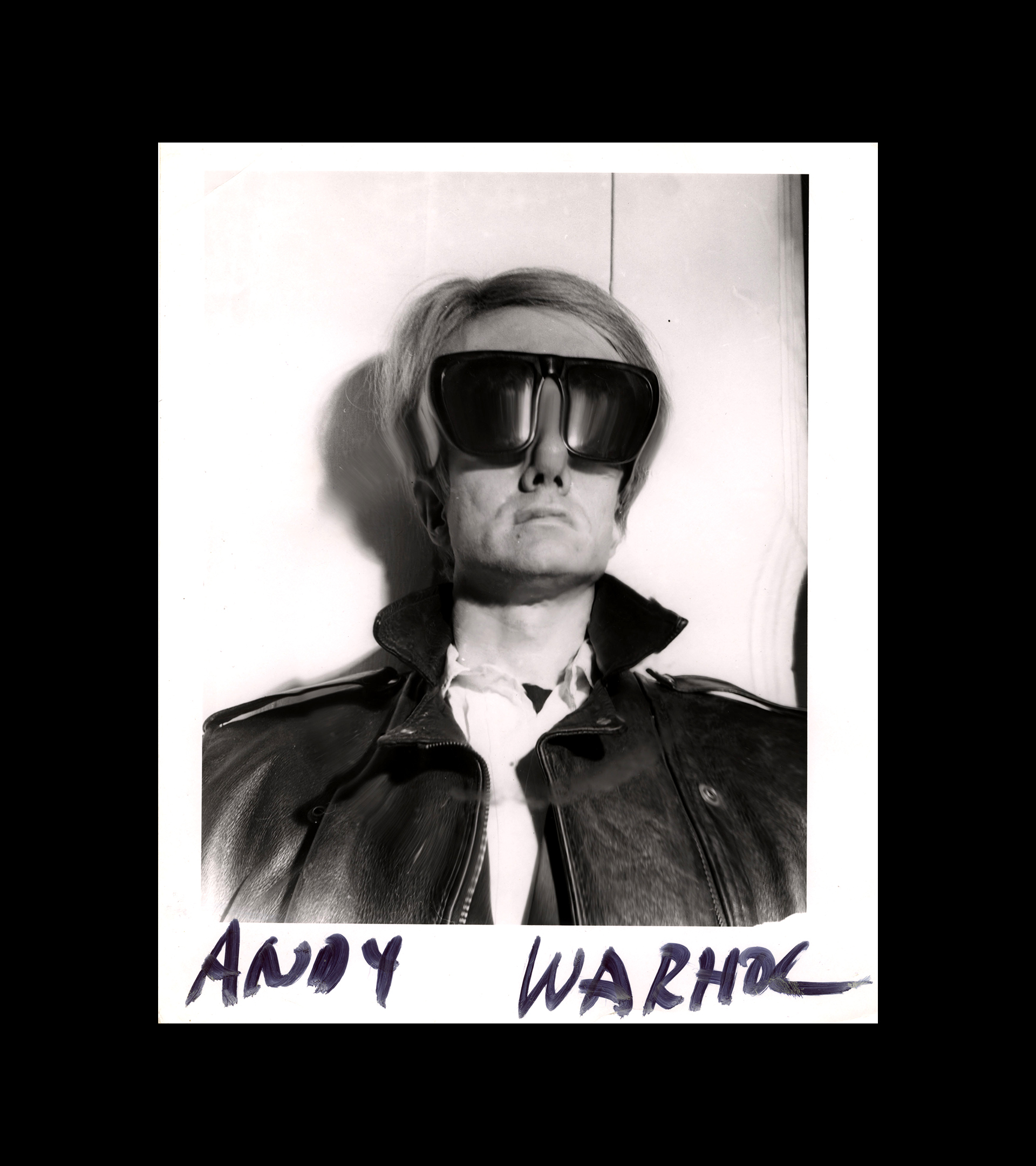 Fotografía manipulada de Andy Warhol.