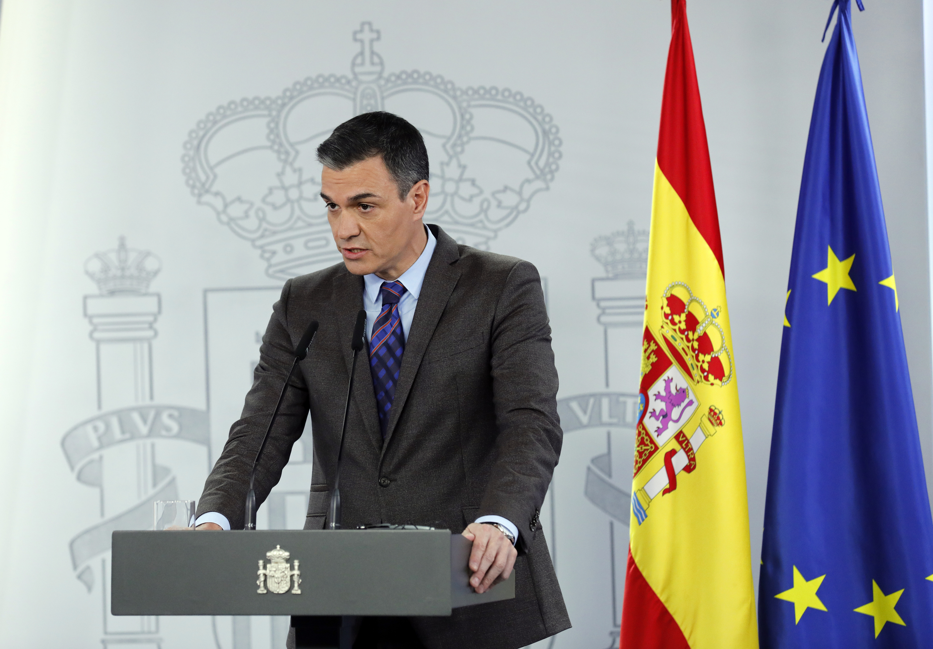 El presidente del Gobierno, Pedro Sánchez, este sábado
