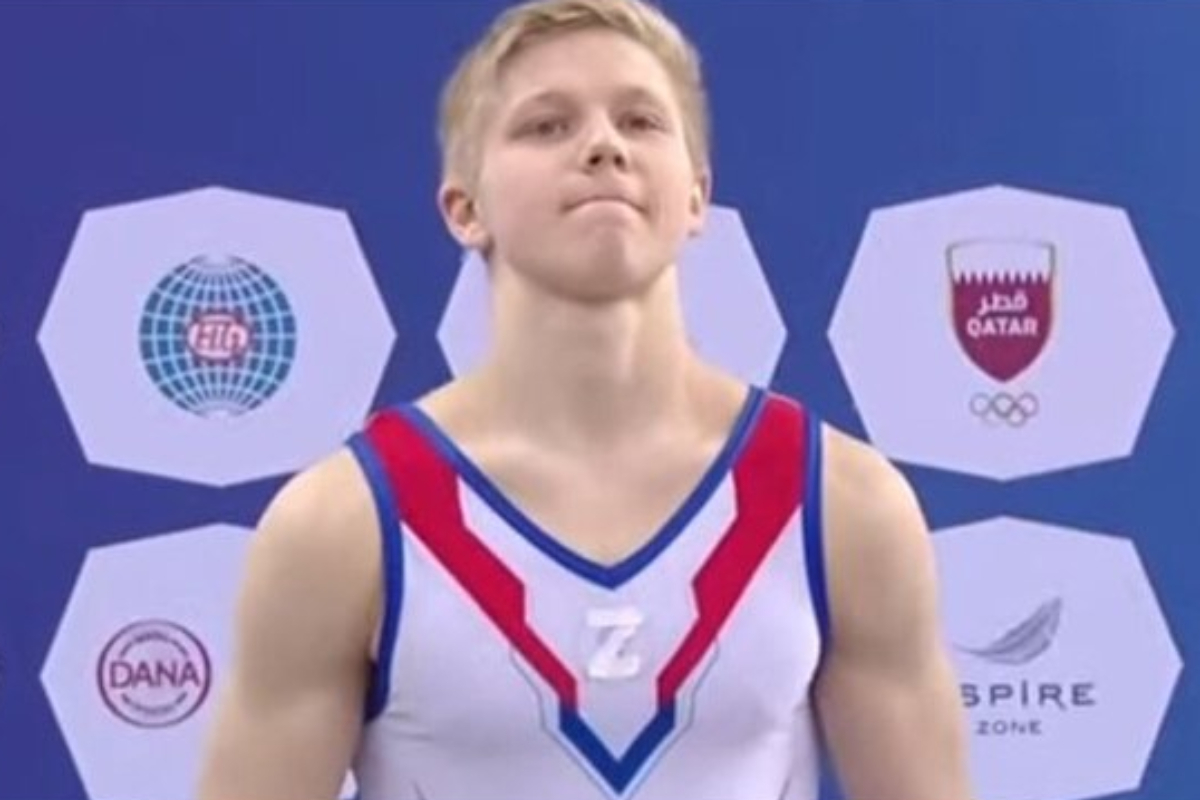 El gimnasta artístico Iván Kuliak (RUS).
