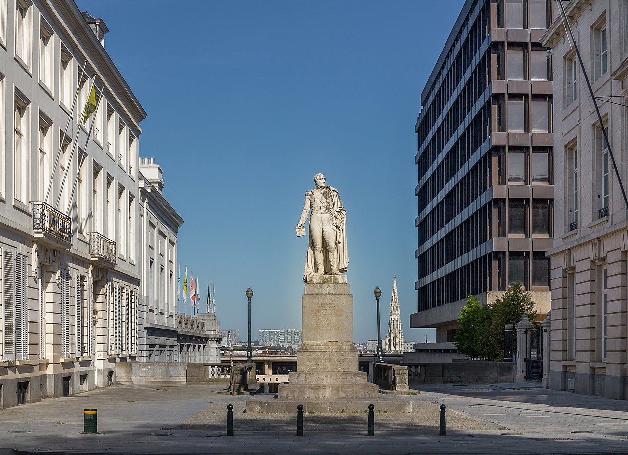 Estatua de Belliard  en Bruselas.