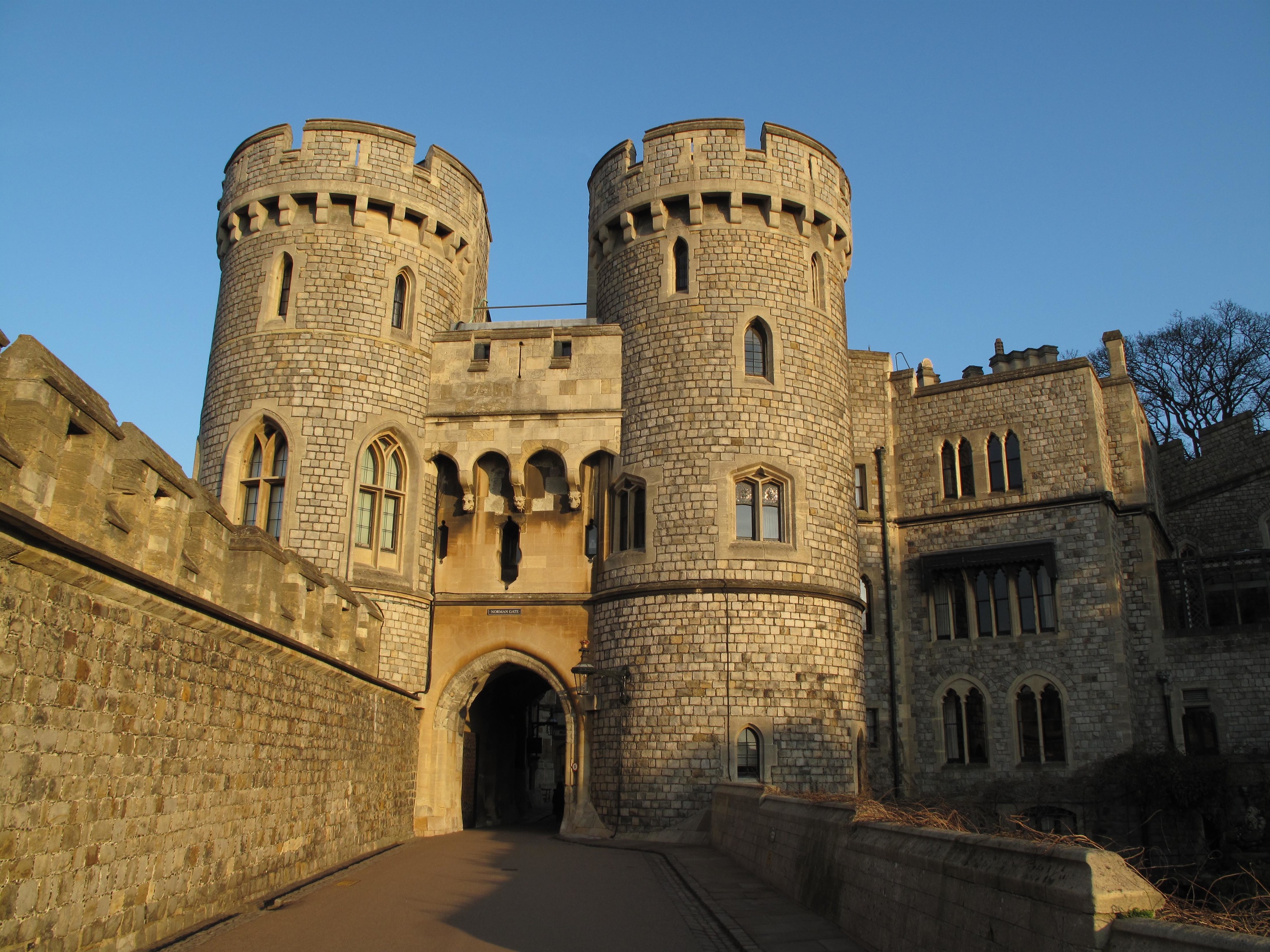 El histrico castillo de Windsor.