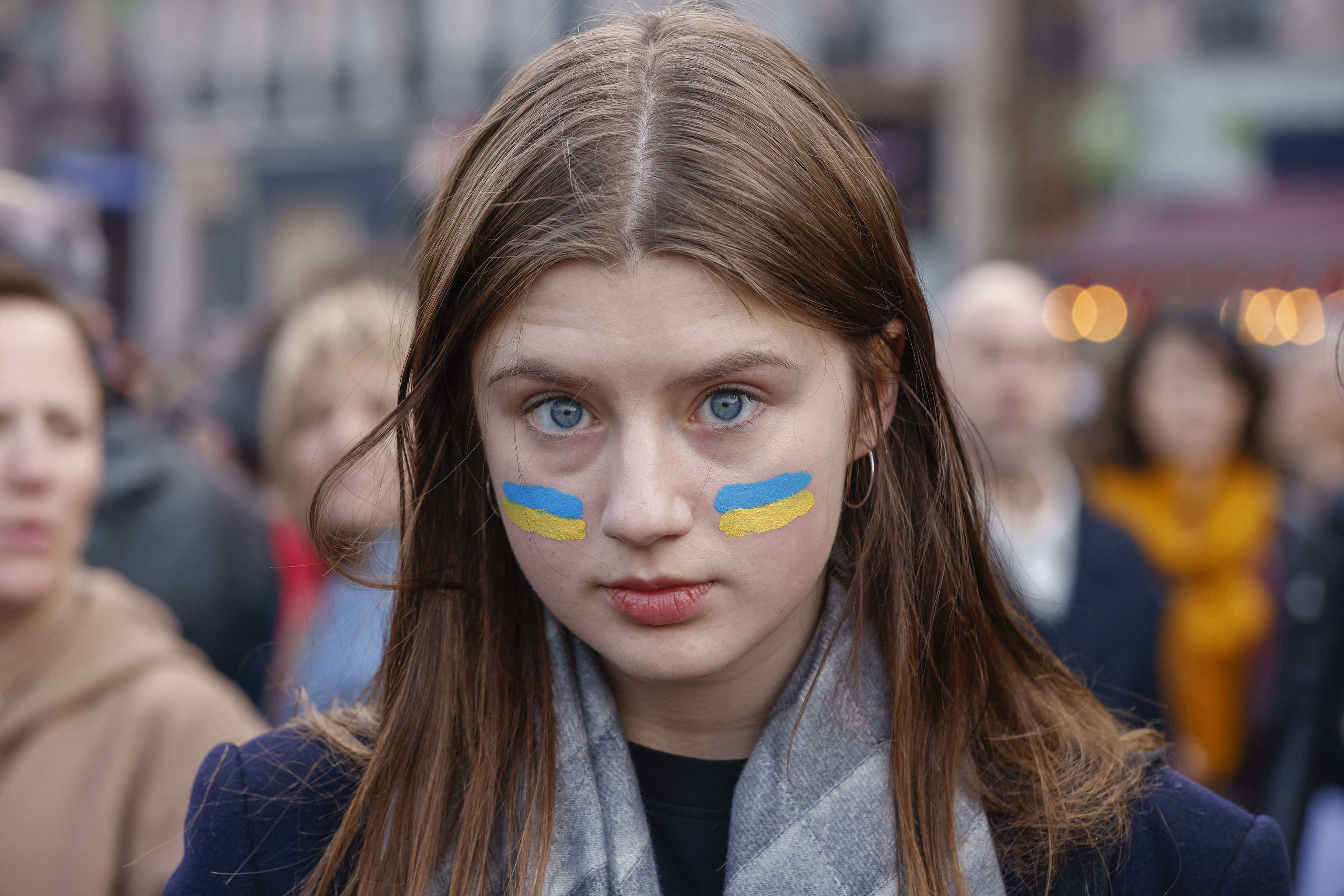 Las ucranianas viven das de ansiedad, incertidumbre y angustia.