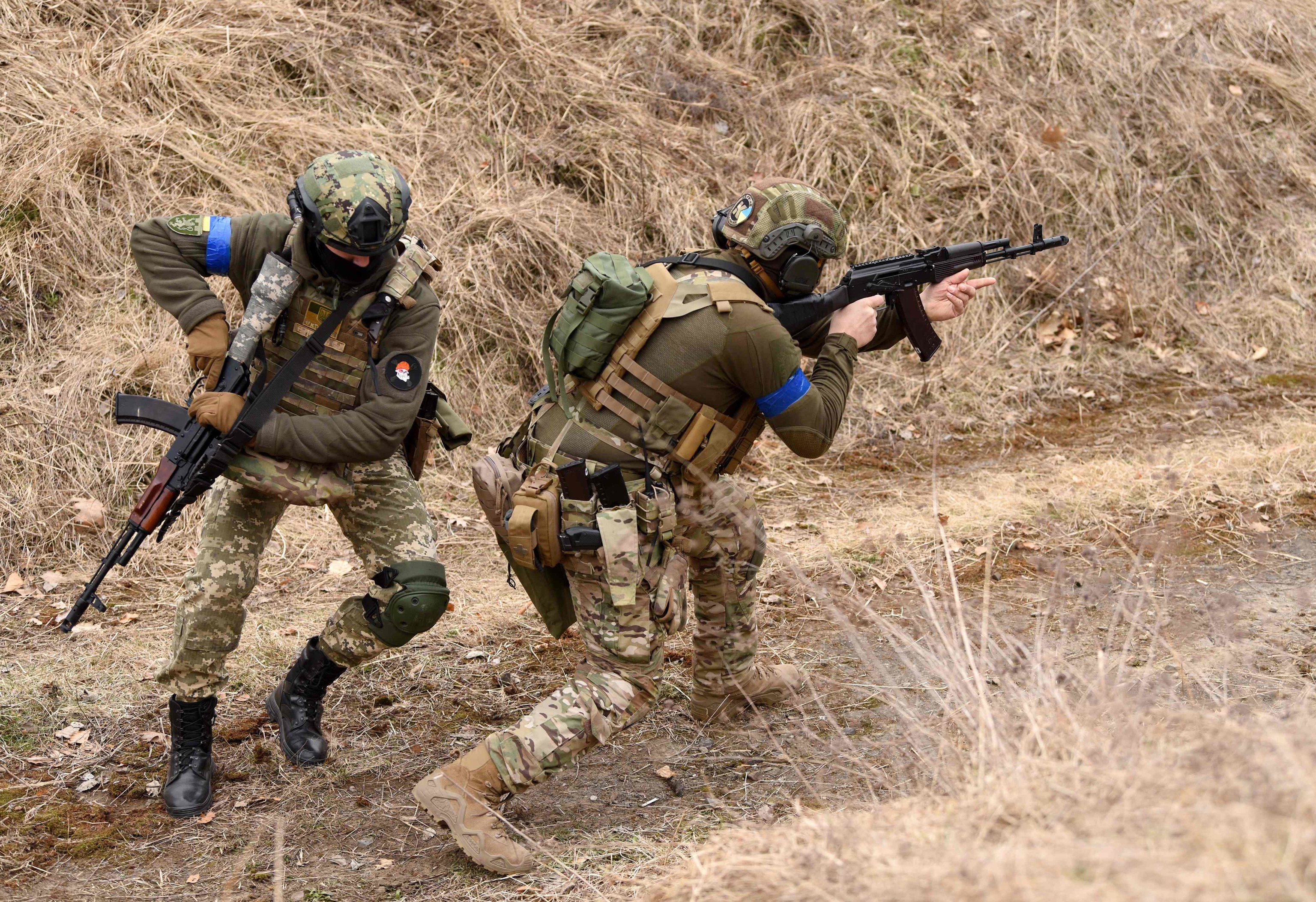 Las Fuerzas Territoriales de Resistencia de Ucrania.