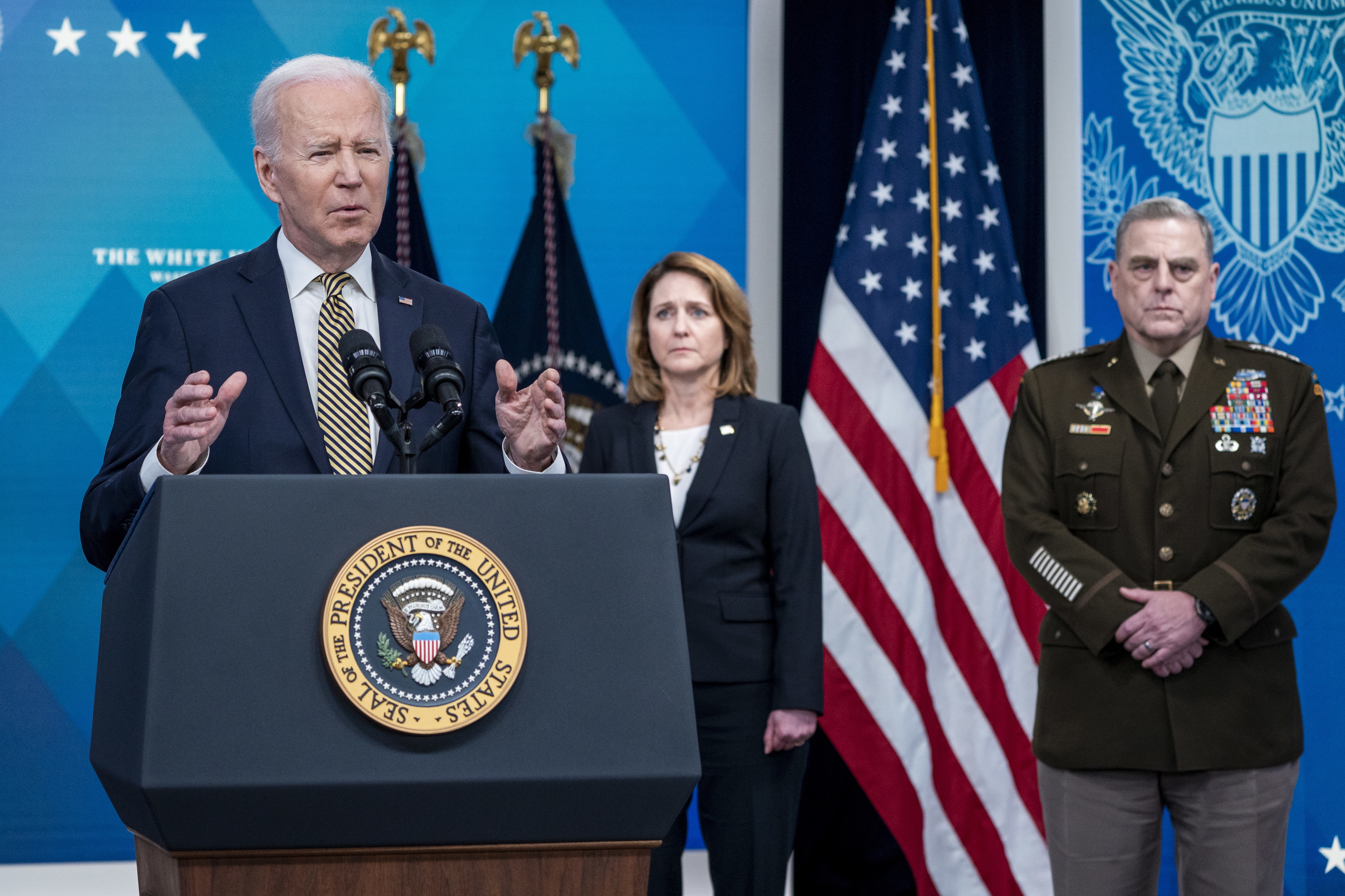Joe Biden prevé «una guerra larga y dura» en Ucrania y envía drones y misiles de largo alcance a Kiev