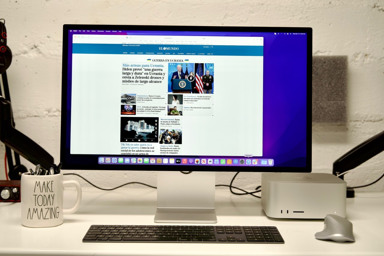 Mac Studio y Studio Display hacen una pareja perfecta