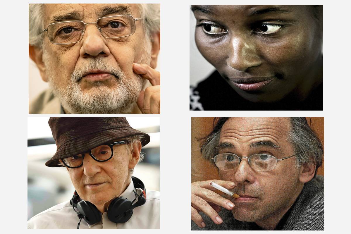 Plcido Domingo, Ayamm Hirsi Ali, Woody Allen y Art Spiegelman.