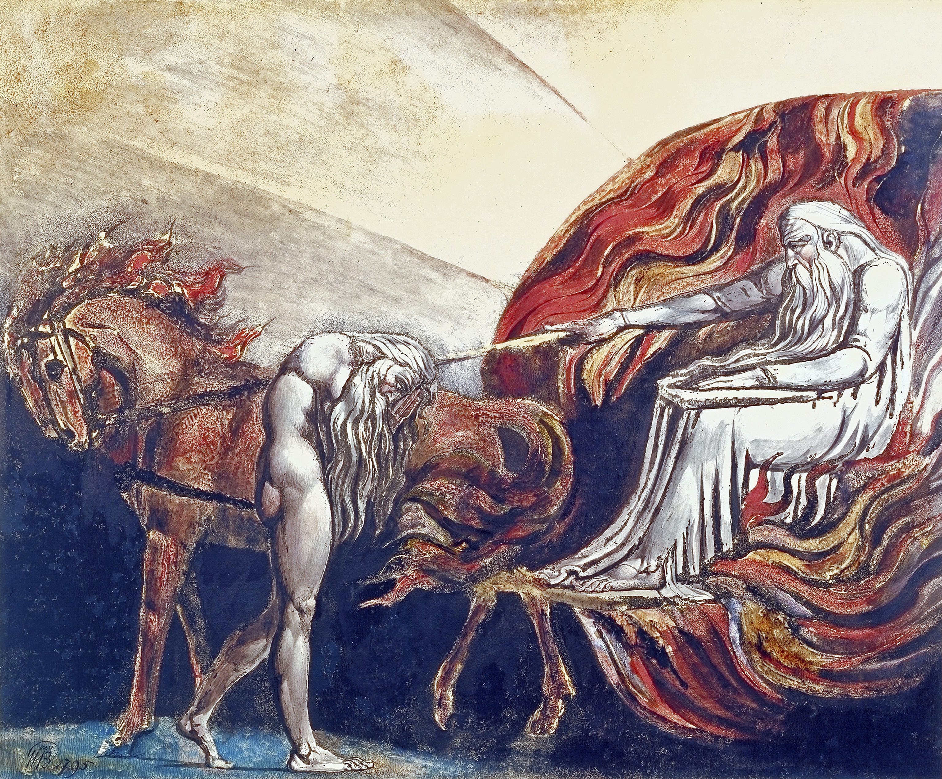 'Dios juzgando a Adn' (1795).