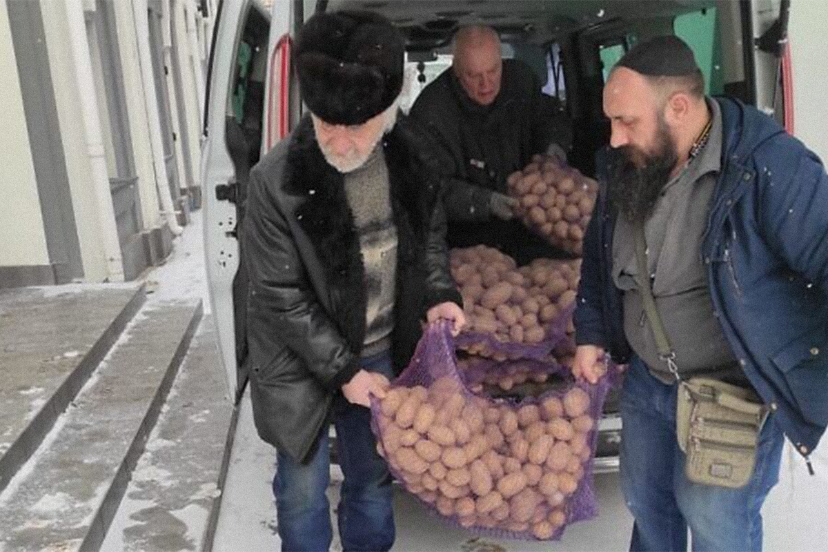 El rabino que atraves las lneas rusas para llevar patatas a su gente atrapada en la primera ciudad invadida