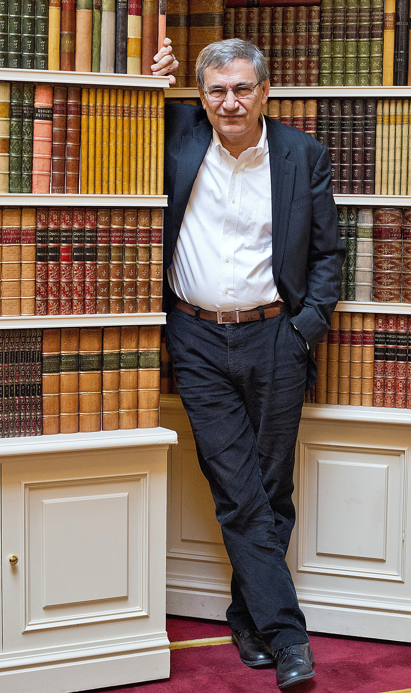 El escritor turco y Premio Nobel de Literatura Orhan Pamuk.