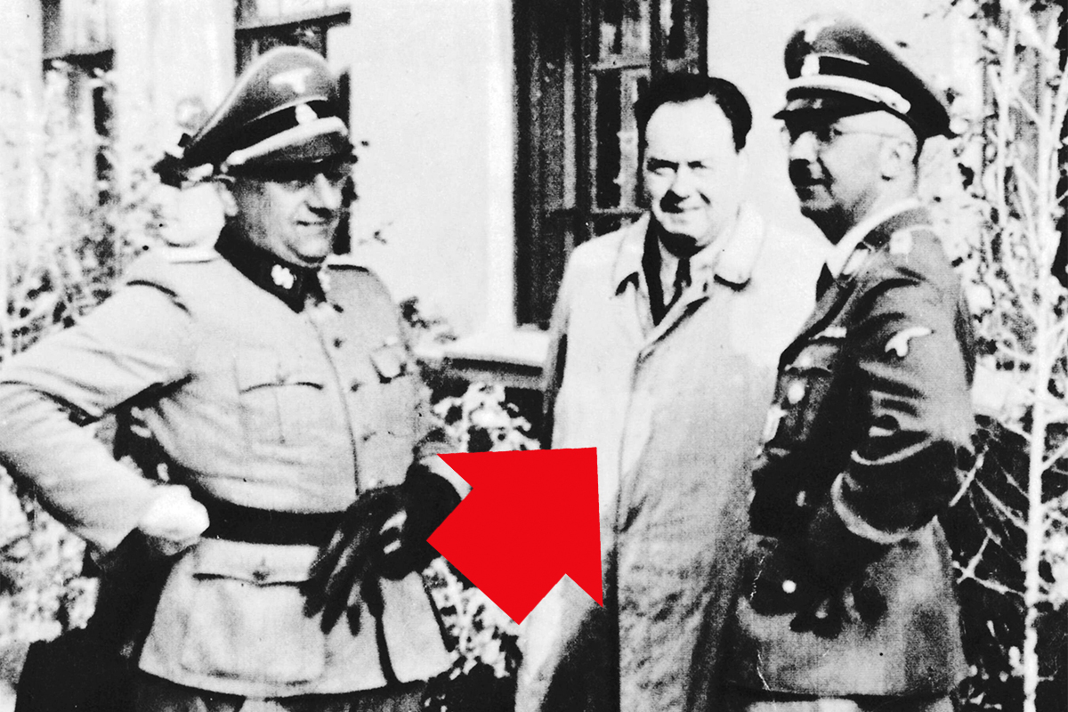 Felix Kersten junto a Heinrich Himmler